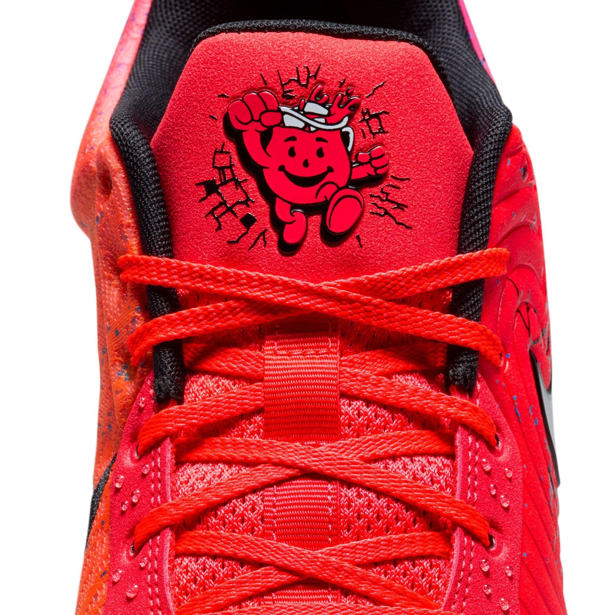 Nike Ja 2 x Kool-Aid "Mixed Berry" Men's Basketball Shoe - BRIGHT CRIMSON/SILVER/HYPER PINK Thumbnail View 6