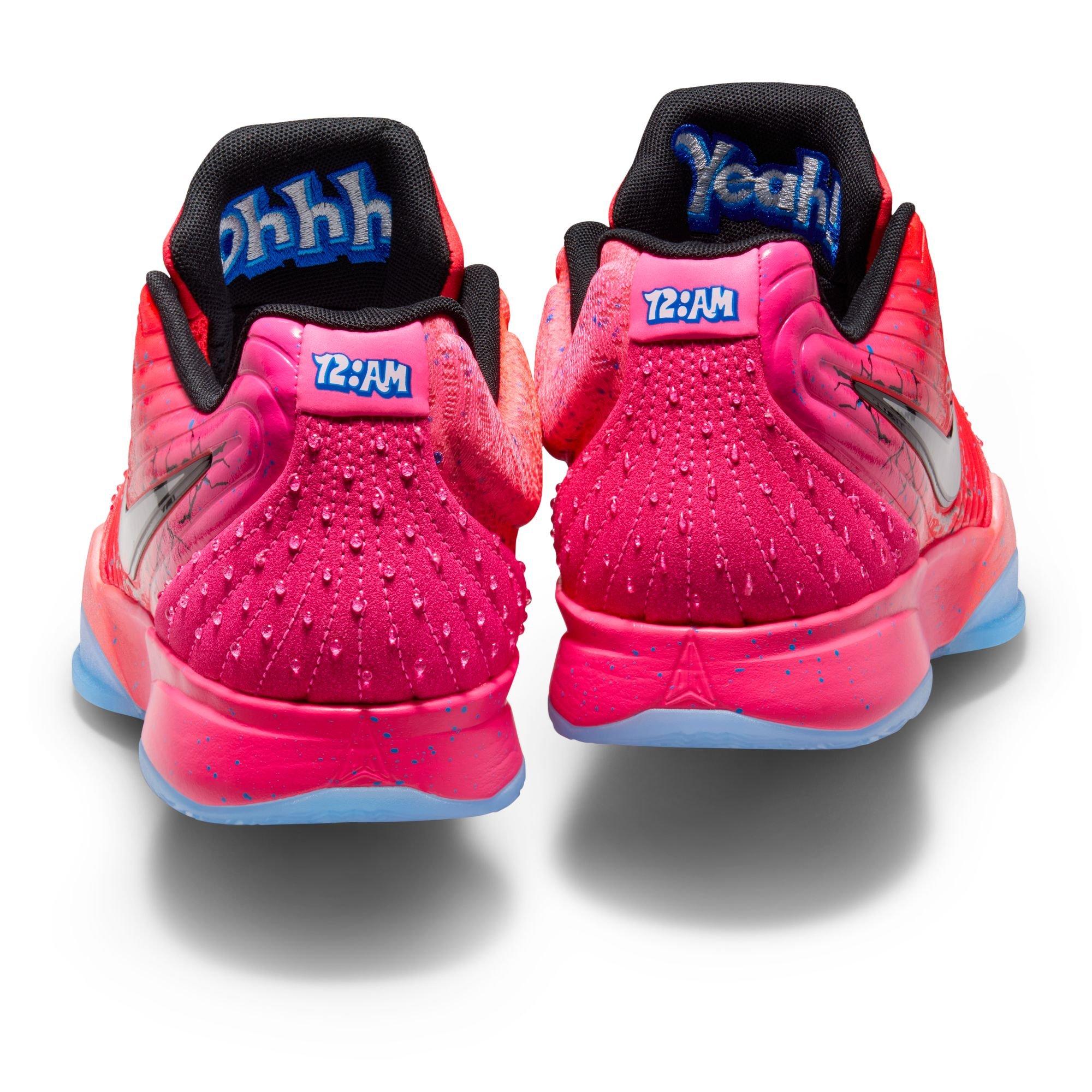 Nike Ja 2 x Kool-Aid "Mixed Berry" Men's Basketball Shoe - BRIGHT CRIMSON/SILVER/HYPER PINK Thumbnail View 7