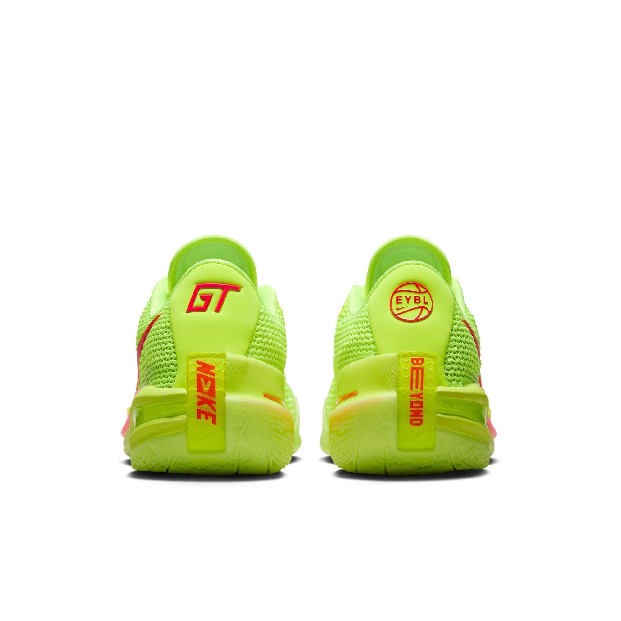 Nike G.T. Cut 3 &ldquo;EYBL&rdquo; Men's Basketball Shoe - YELLOW/RED Thumbnail View 10