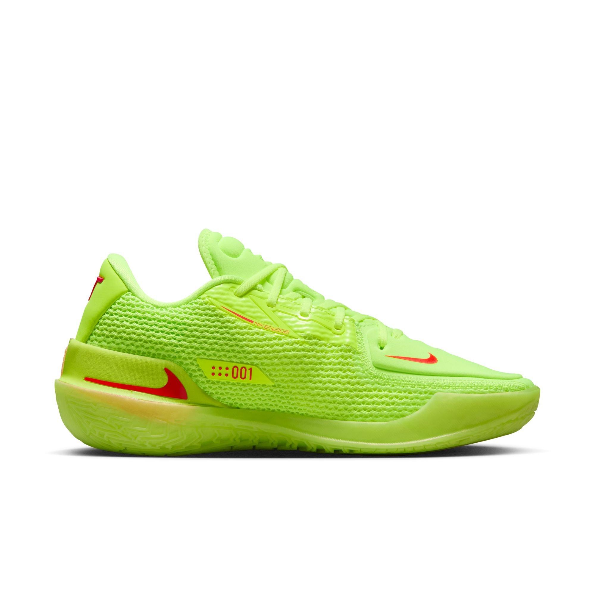 Nike G.T. Cut 1 &ldquo;EYBL&rdquo; Men's Basketball Shoe - YELLOW/RED Thumbnail View 2