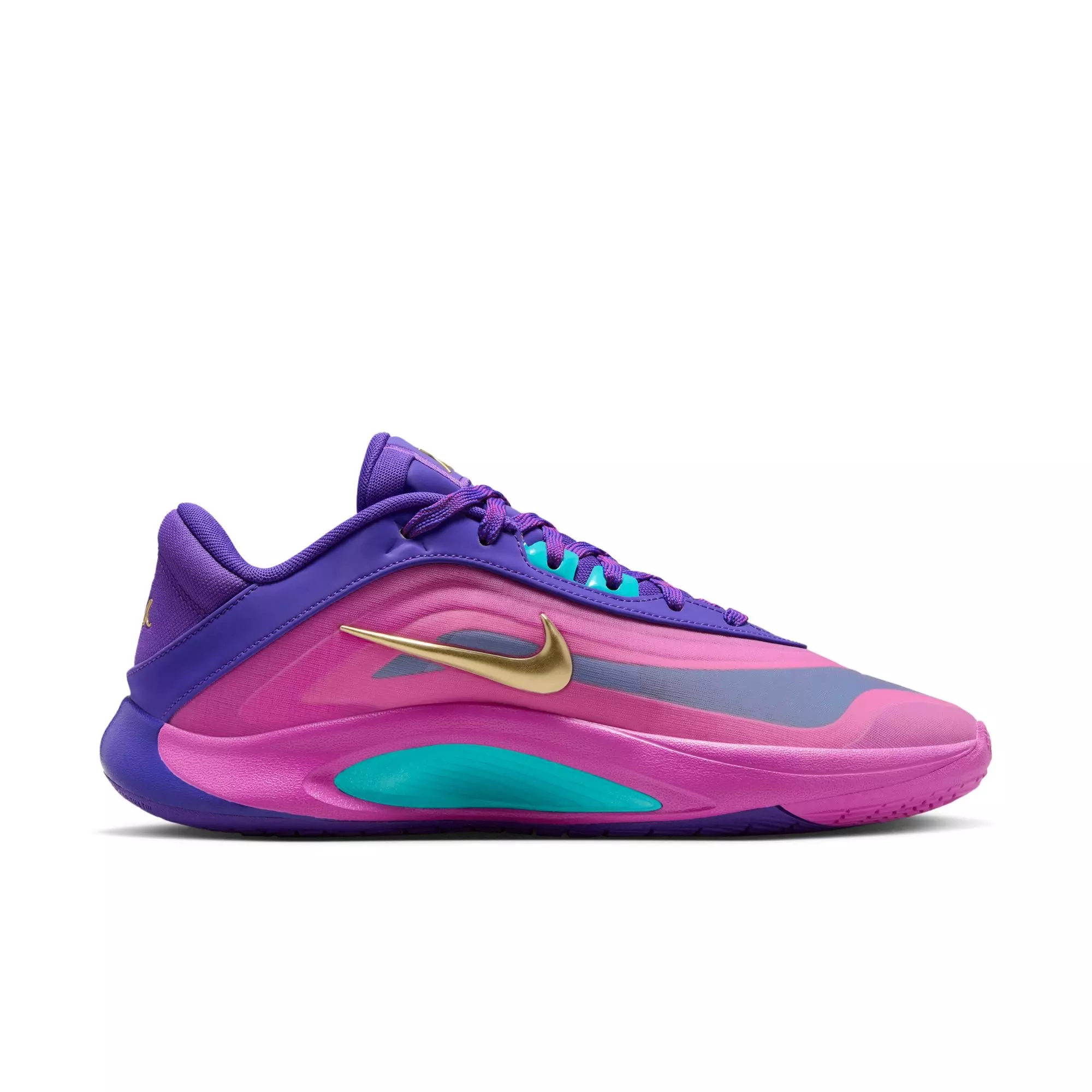 Nike A'One "Fierce Purple" Unisex Basketball Shoe