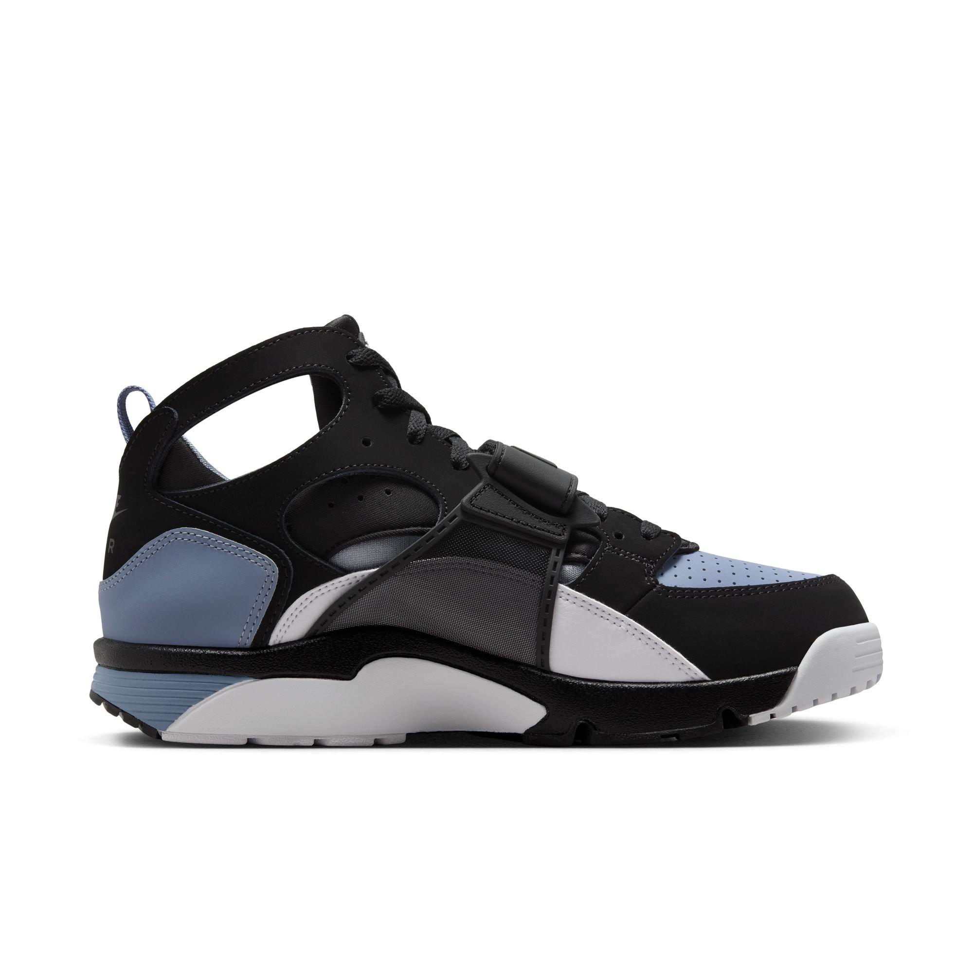 Nike Air Trainer Huarache "Cool Blue" Men's Shoe - BLACK/COOL BLUE/WHITE Thumbnail View 2