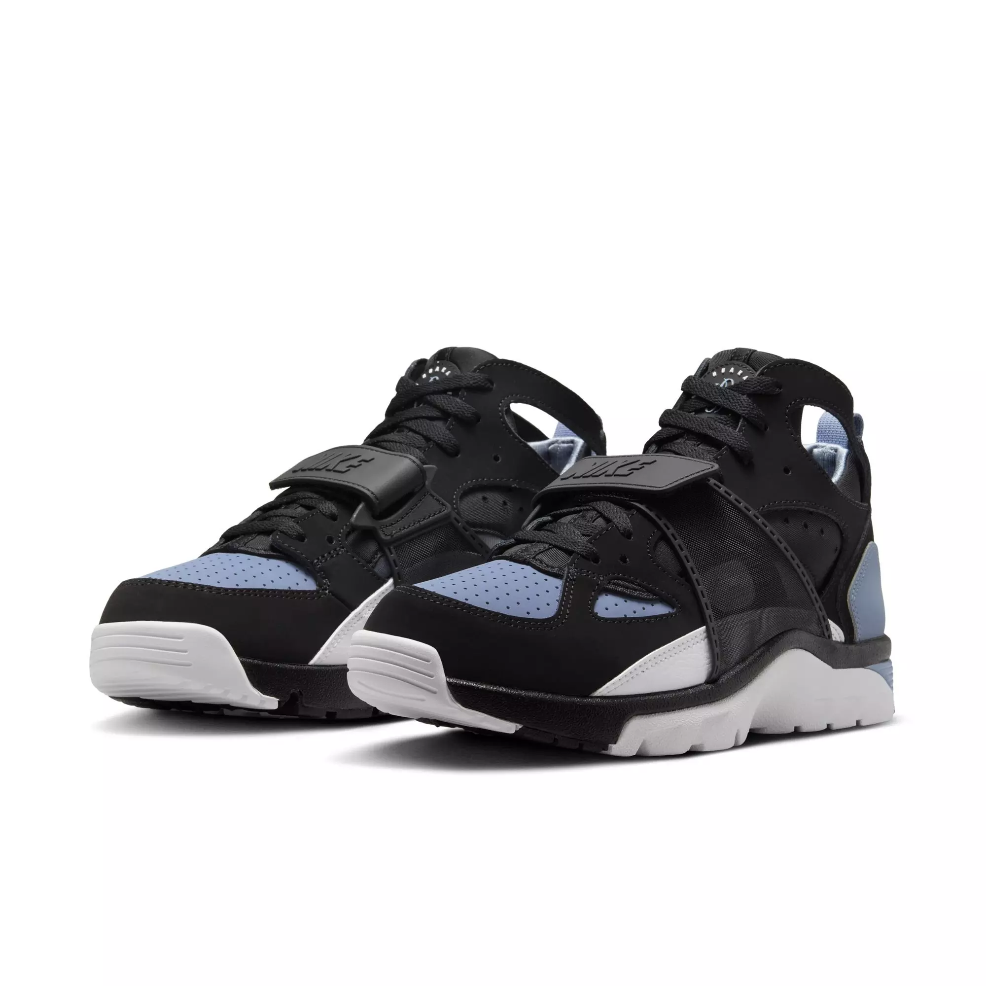 Nike Air Trainer Huarache "Cool Blue" Men's Shoe - BLACK/COOL BLUE/WHITE