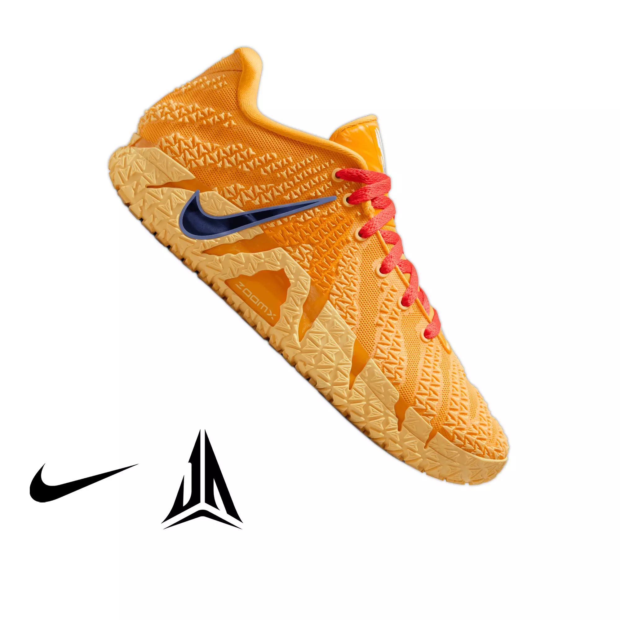 Nike Ja 3 "Channel 12" Men's Basketball Shoe - UNIVERSITY GOLD/SOFT YELLOW