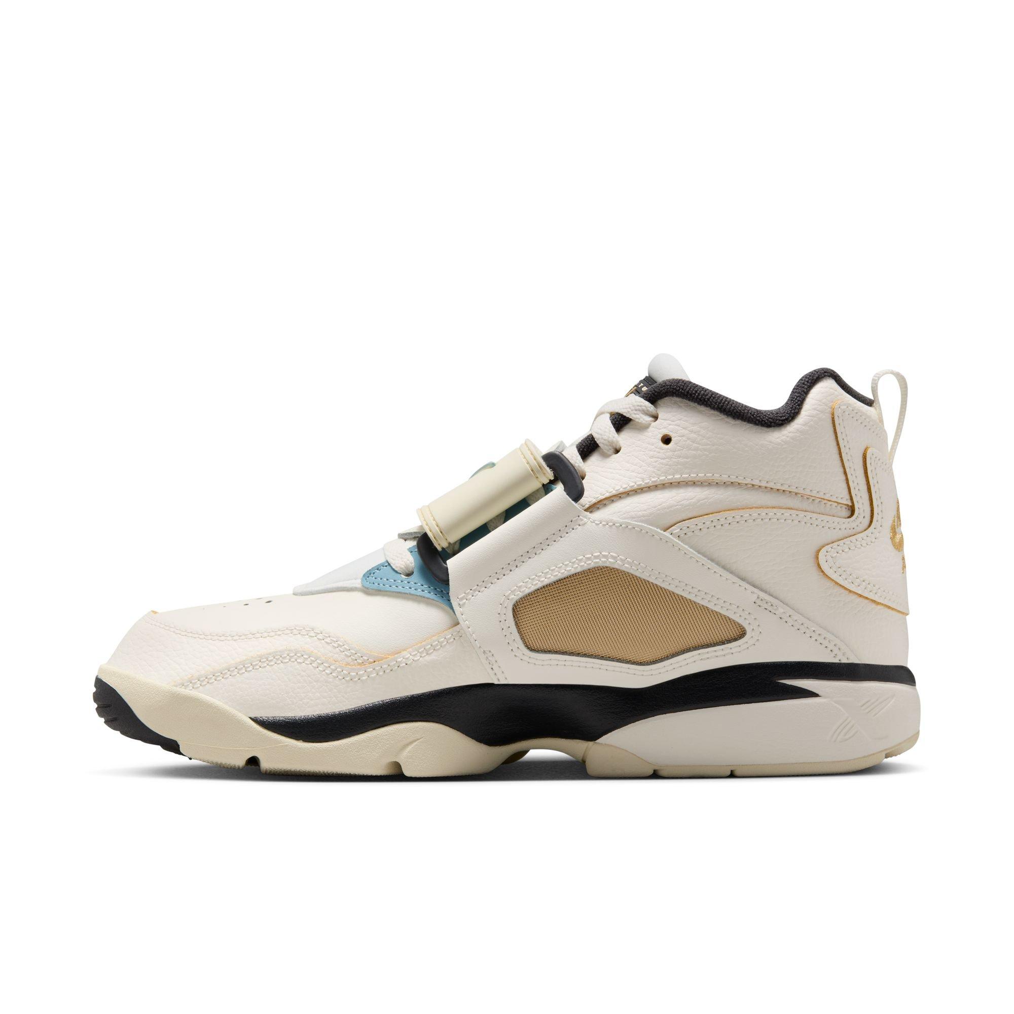 Nike Air Diamond Turf "Must Be The Money" Men's Shoe - SAIL/MICA BLUE/COCONUT MILK Thumbnail View 8