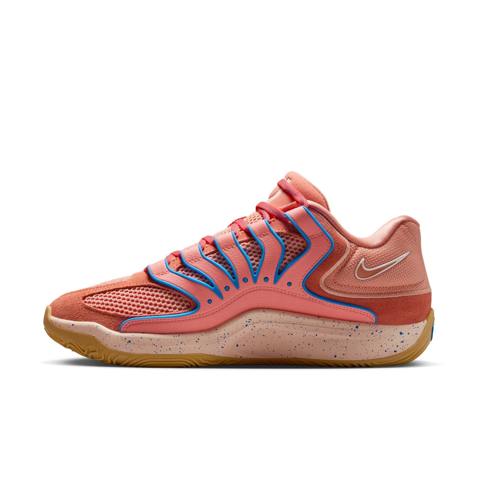 Nike KD18 "Atomic Pink/Photo Blue" Men's Basketball Shoe - ATOMIC PINK/PHOTO BLUE/WILD MANGO Thumbnail View 7