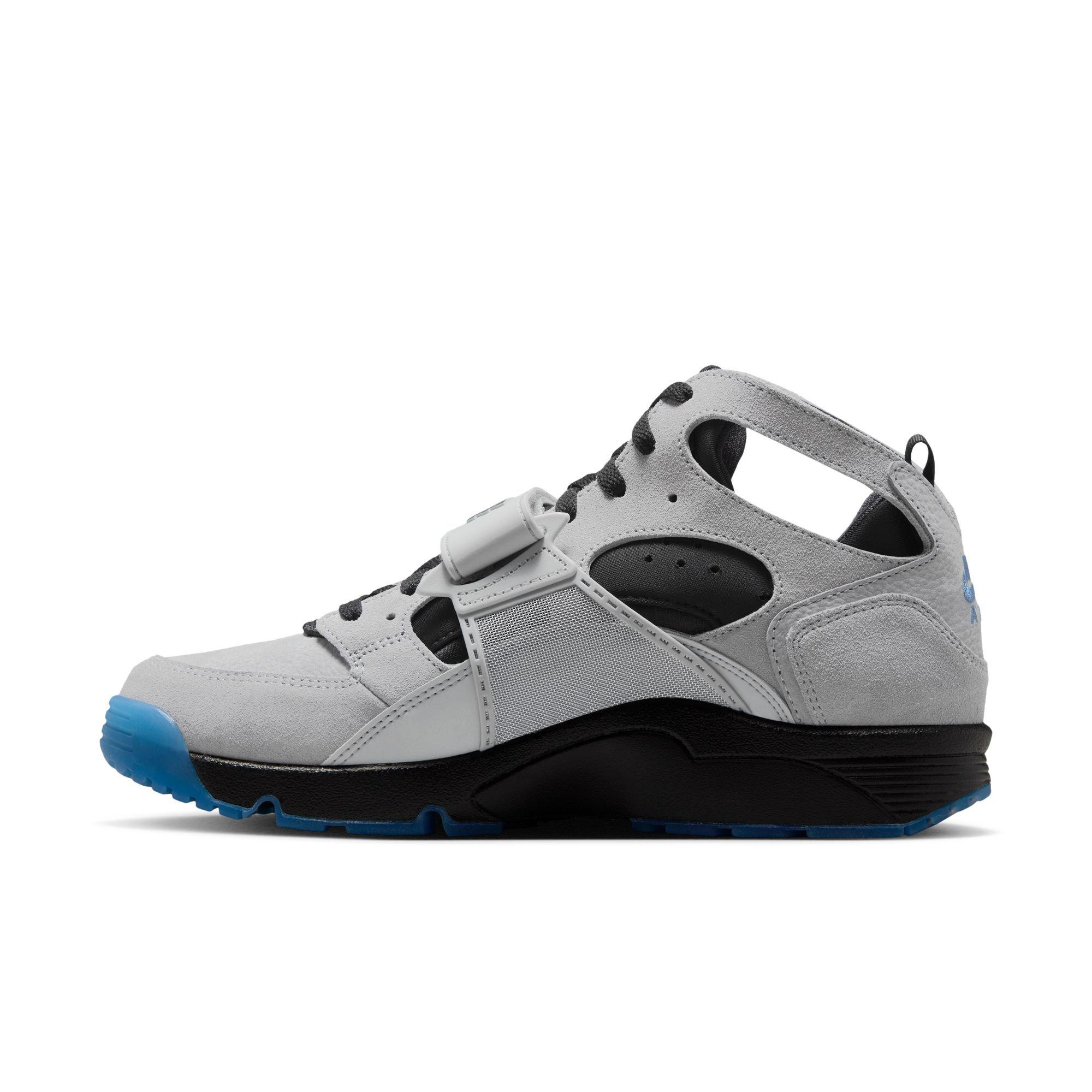 Nike Air Trainer Huarache "Cool Grey" Men's Shoe - WOLF GREY/STAR BLUE/BLACK Thumbnail View 7