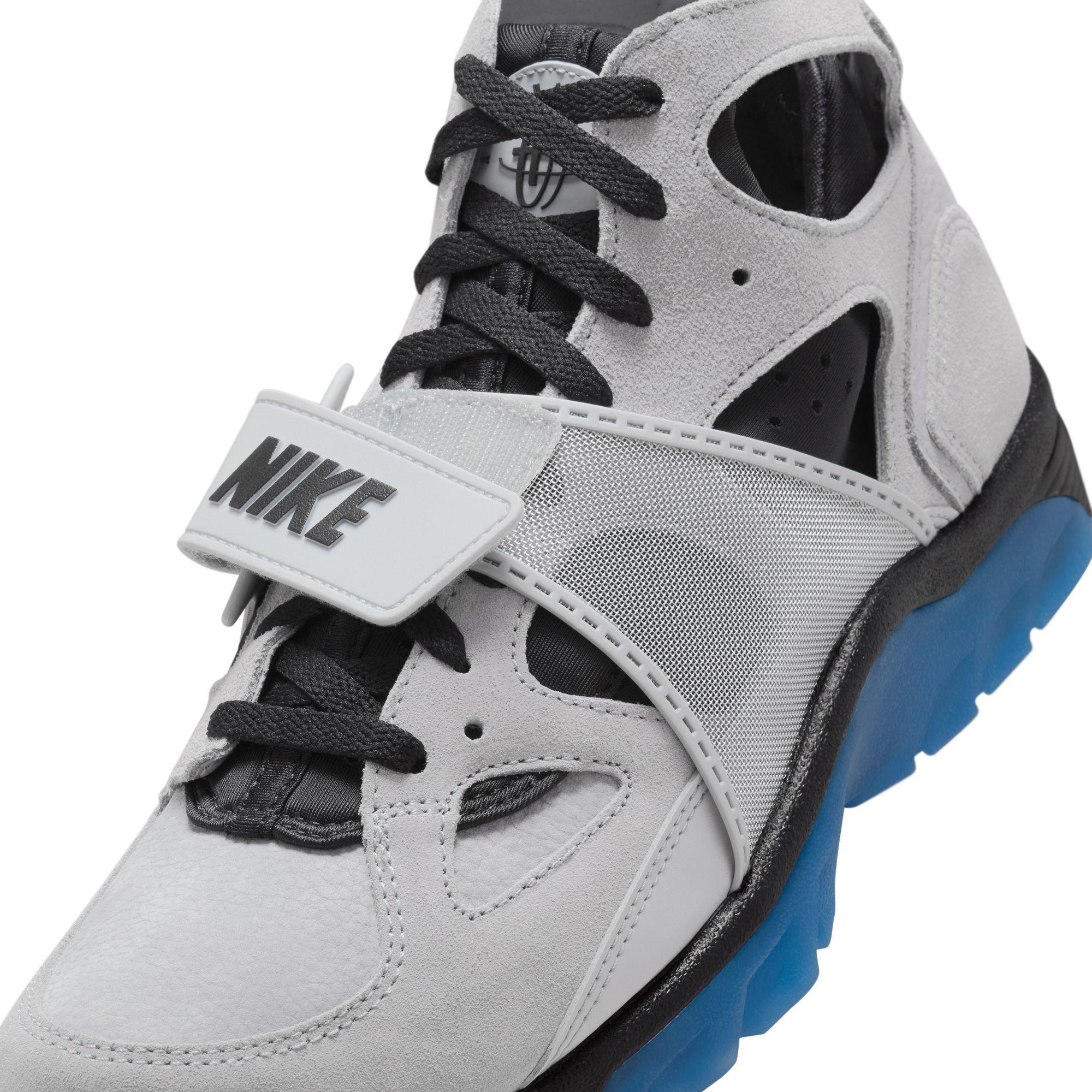 Nike Air Trainer Huarache "Cool Grey" Men's Shoe - WOLF GREY/STAR BLUE/BLACK Thumbnail View 4