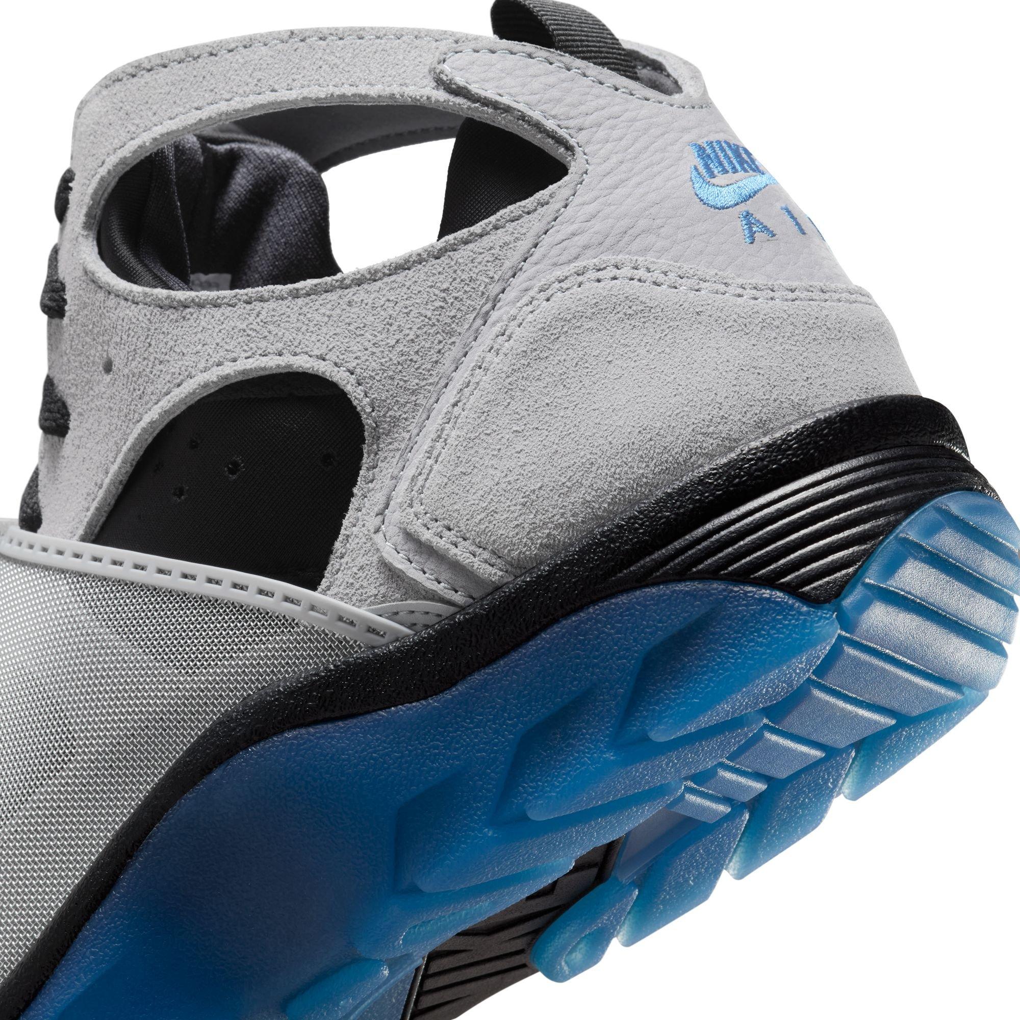 Nike Air Trainer Huarache "Cool Grey" Men's Shoe - WOLF GREY/STAR BLUE/BLACK Thumbnail View 5