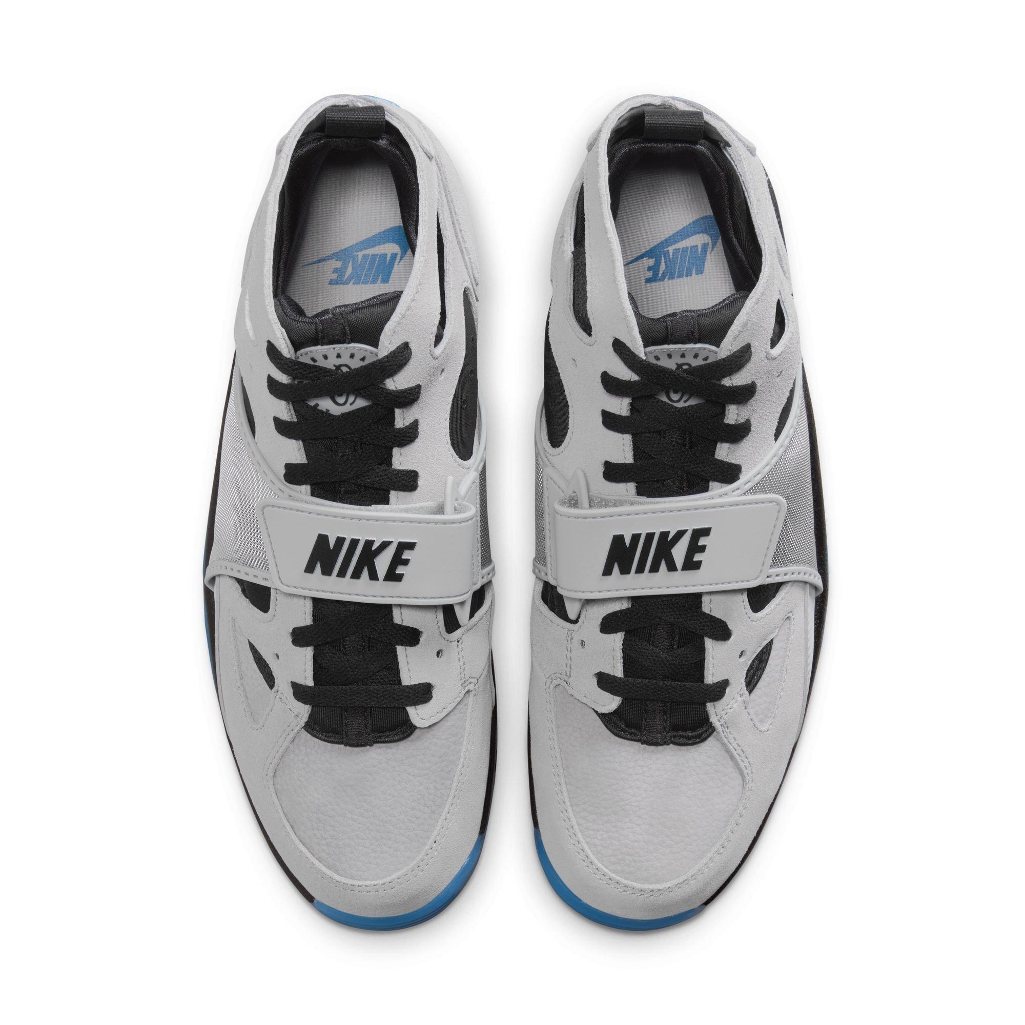 Nike Air Trainer Huarache "Cool Grey" Men's Shoe - WOLF GREY/STAR BLUE/BLACK Thumbnail View 9