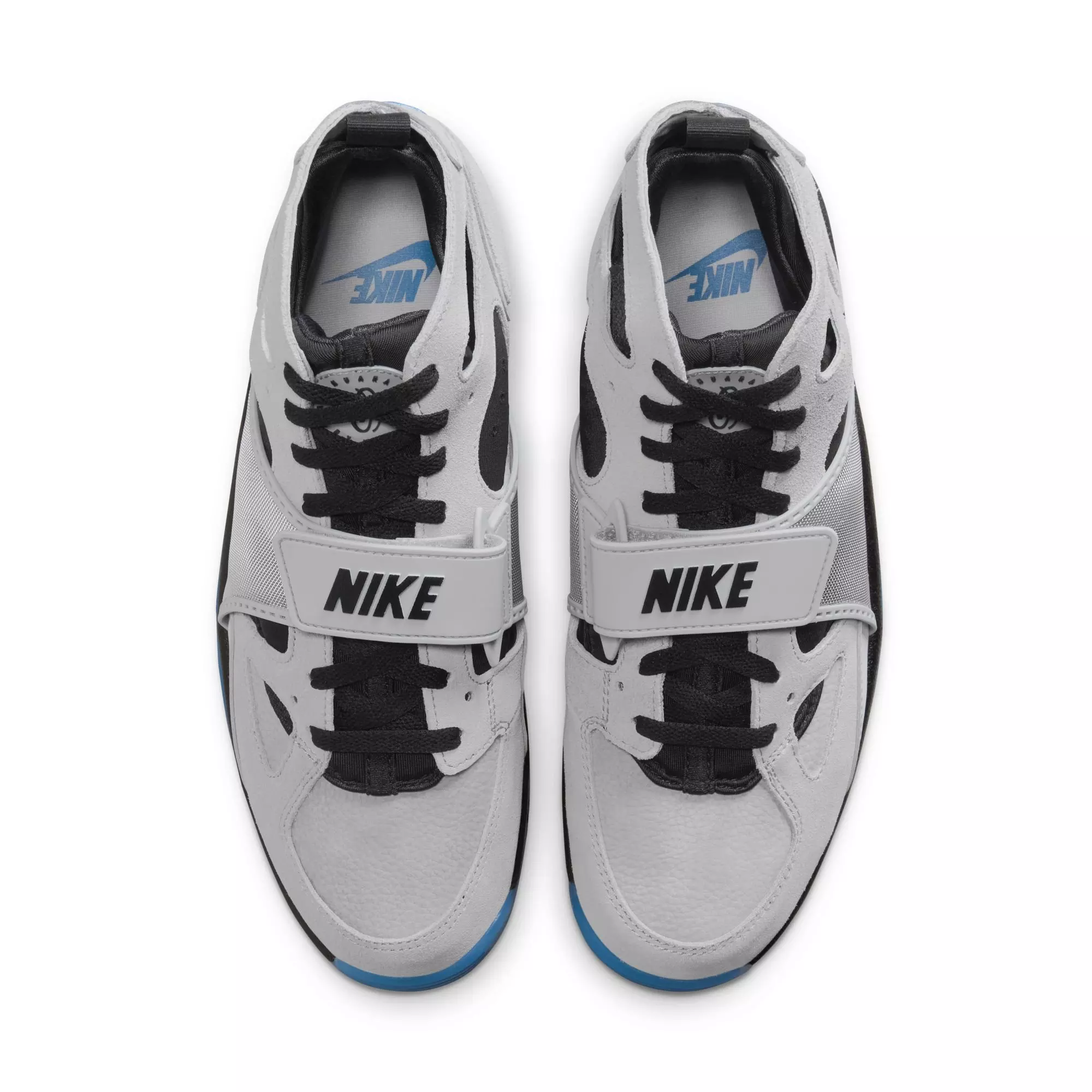 Nike Air Trainer Huarache "Cool Grey" Men's Shoe - WOLF GREY/STAR BLUE/BLACK