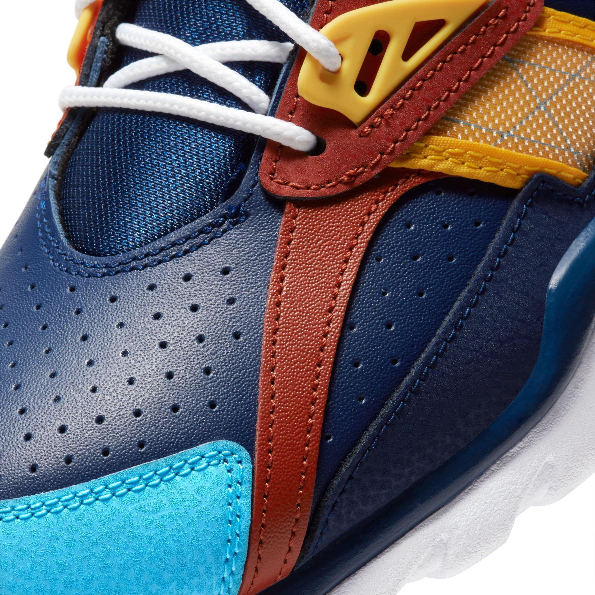 Nike Air Trainer SC High "Blue Void/Blue Fury/Rugged Orange" Men's Shoe - BLUE Thumbnail View 9