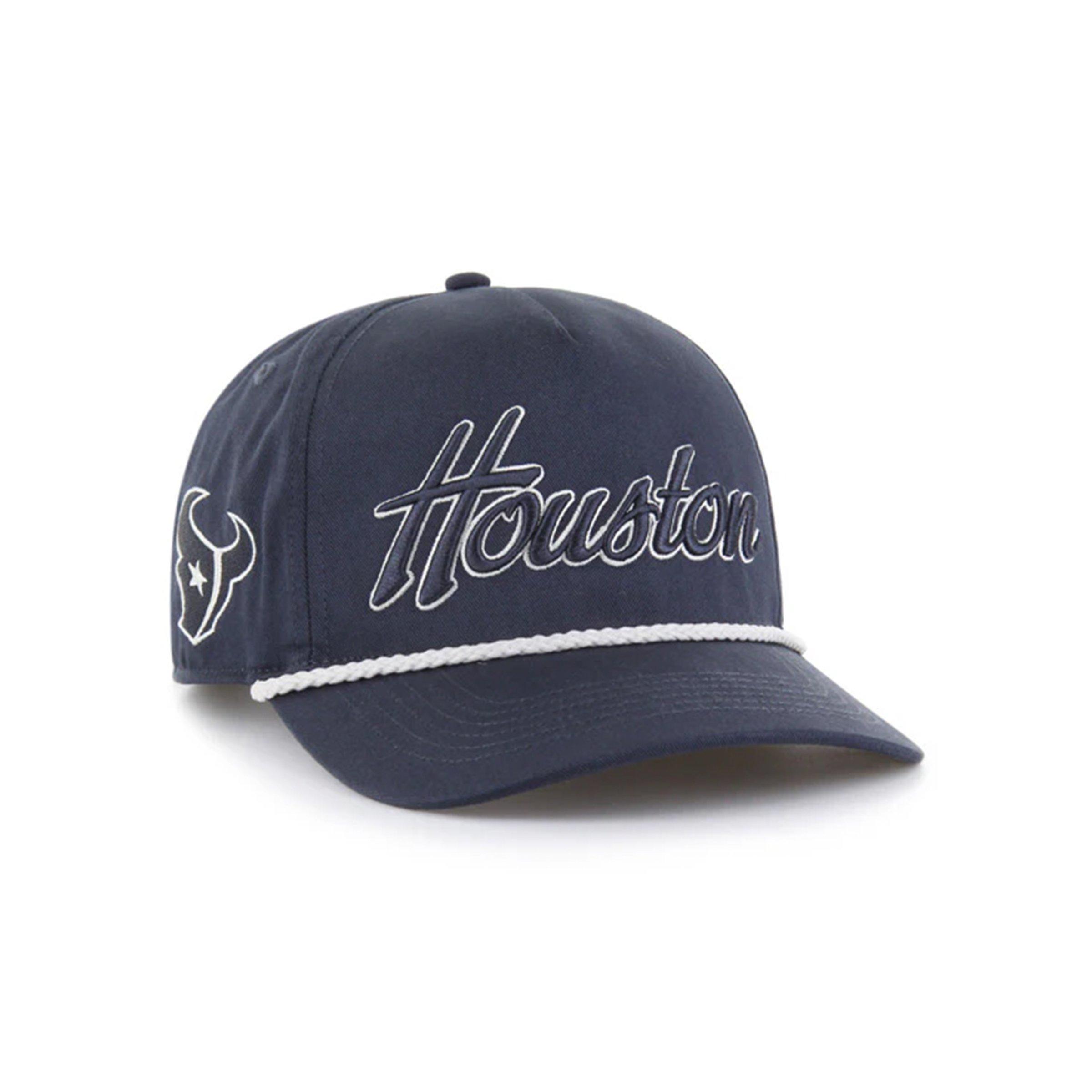 47 Houston Texans Overhand Hitch Navy Snapback Hat