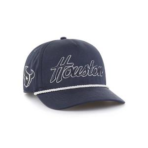 '47 Houston Texans Overhand Hitch Snapback Hat-Navy