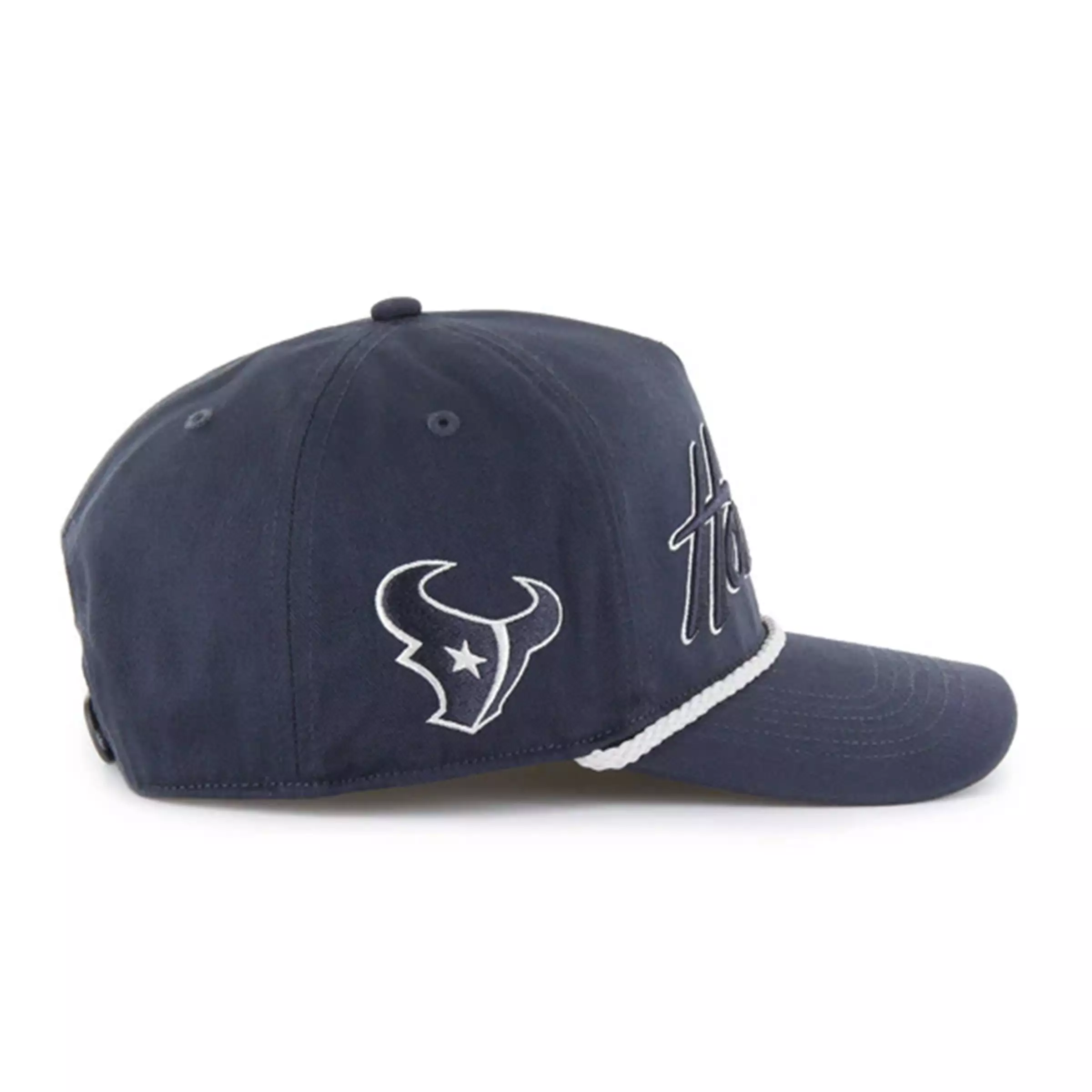 47 Houston Texans Overhand Hitch Snapback Hat - Navy - NAVY