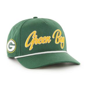 '47 Green Bay Packers Overhand Hitch Snapback Hat-Green