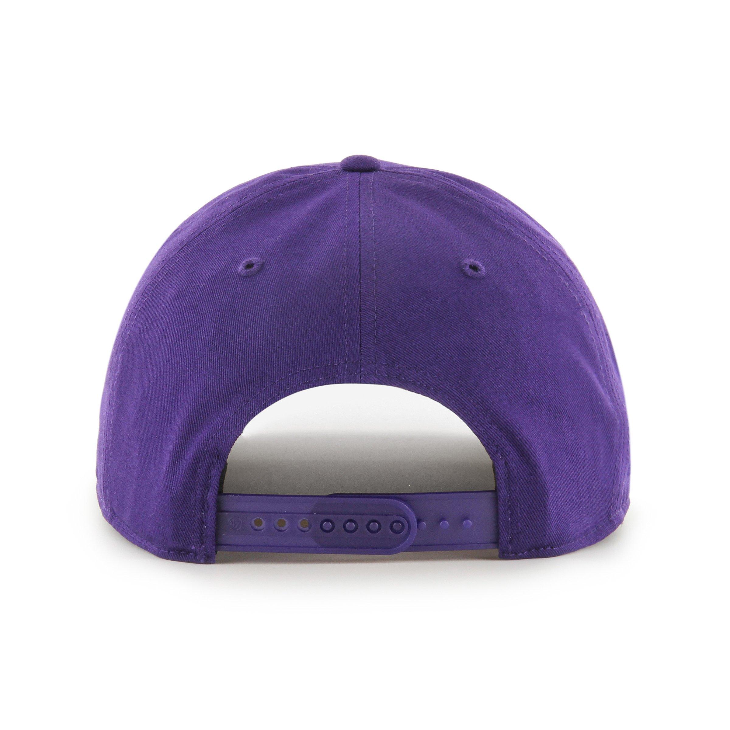 47 Minnesota Vikings Overhand Hitch Snapback Hat - Purple - PURPLE Thumbnail View 3