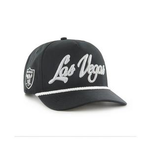 '47 Las Vegas Raiders Overhand Hitch Snapback Hat-Black