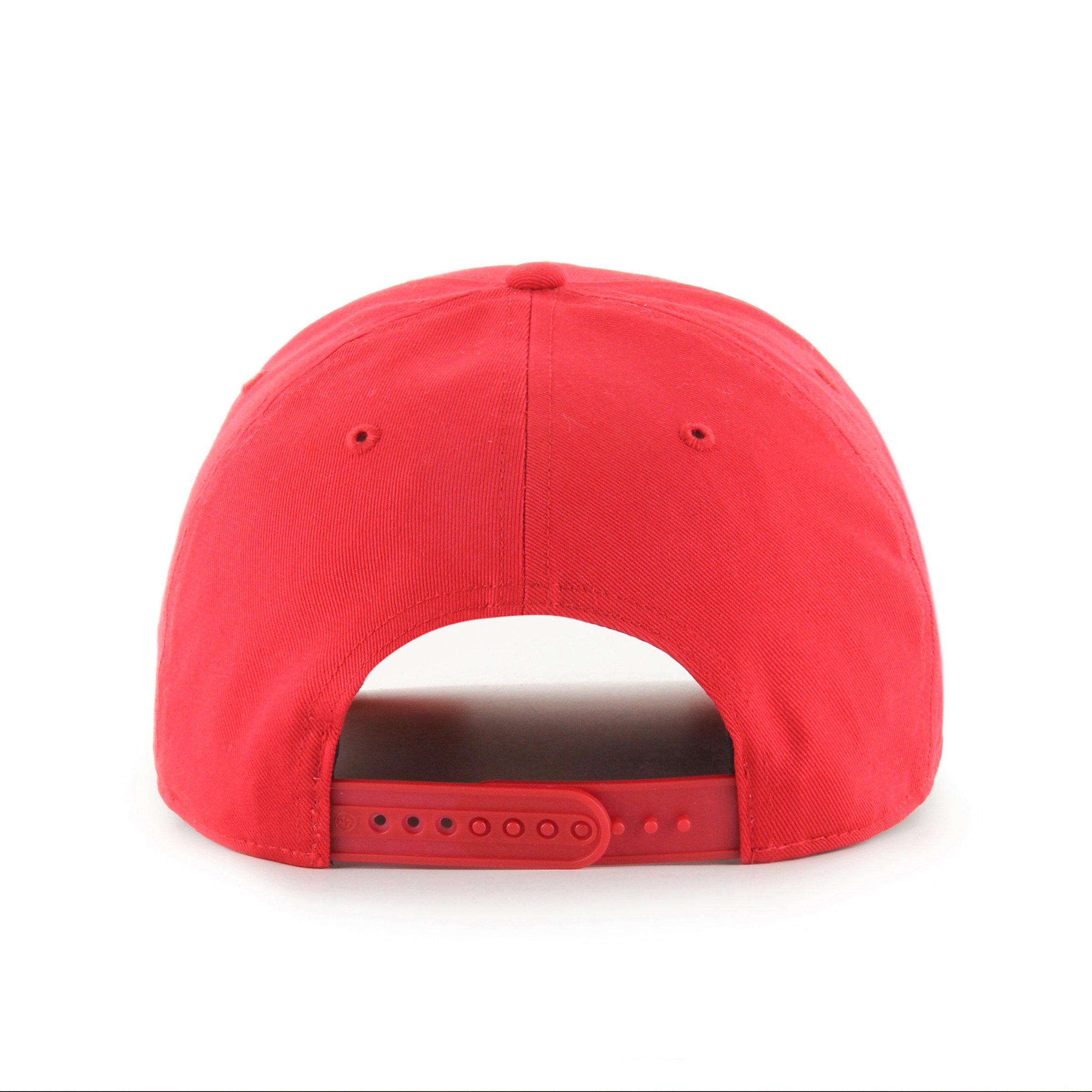 '47 Tampa Bay Buccaneers Overhand Hitch Snapback Hat-Red