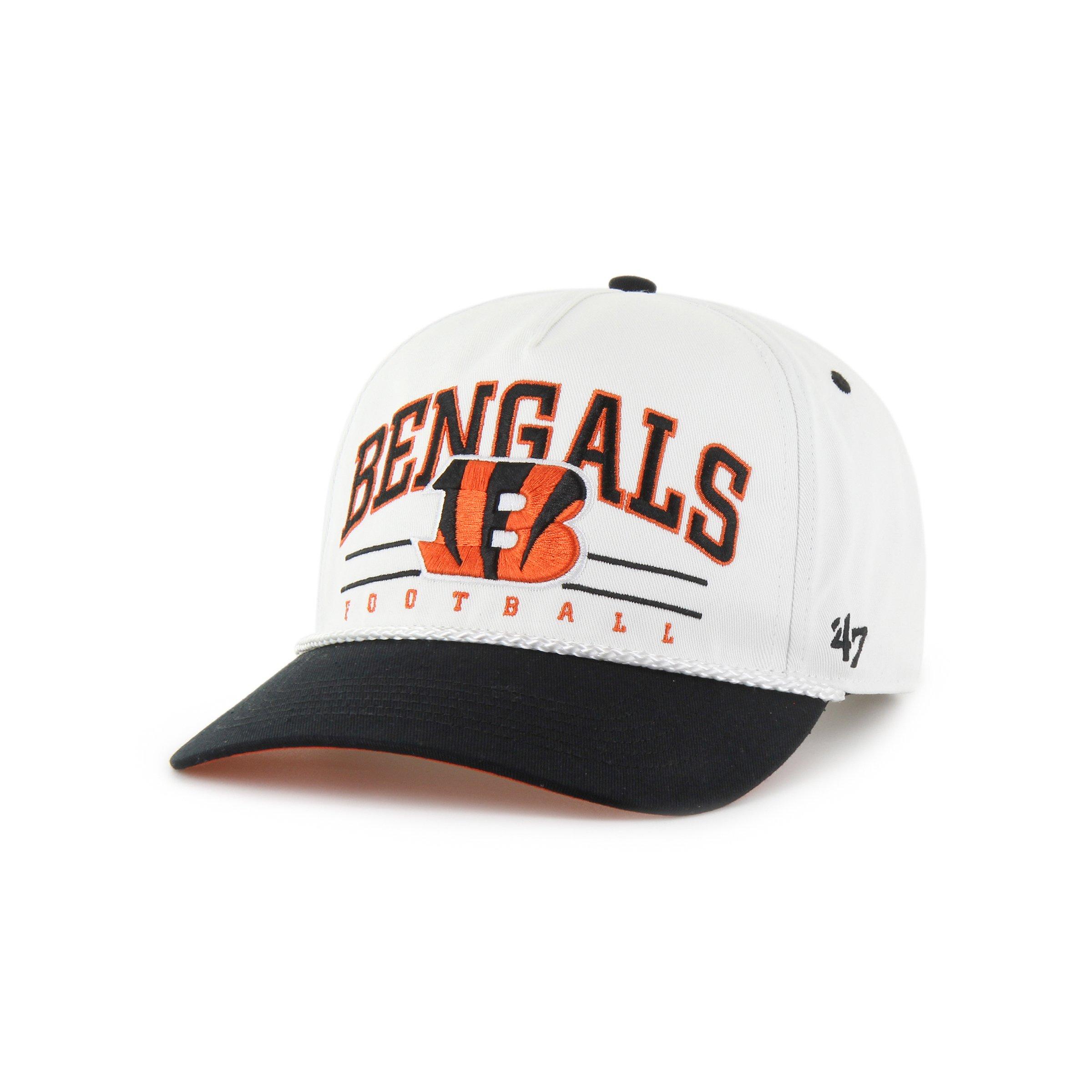 47 Cincinnati Bengals Roscoe Hitch White Snapback Cap