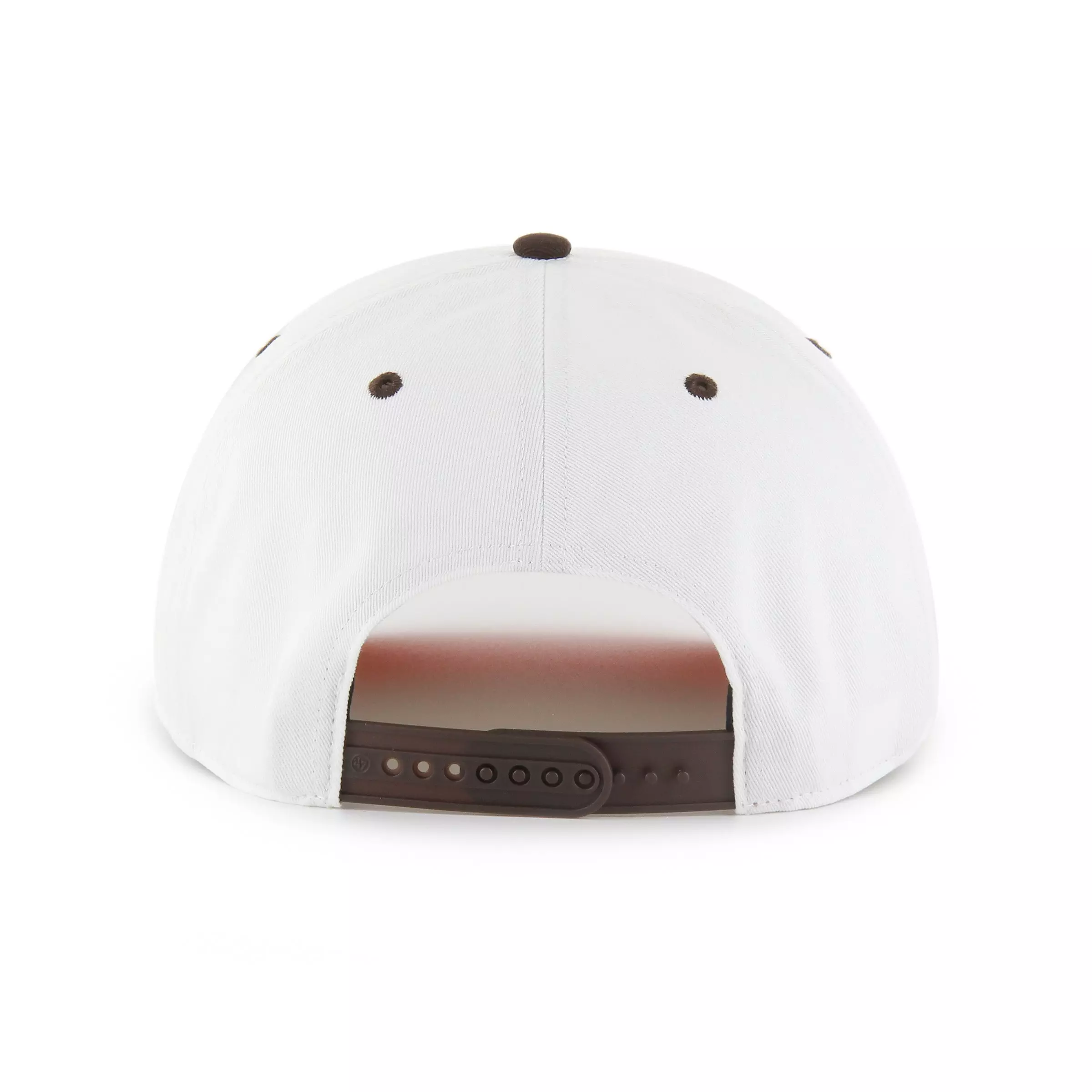 '47 Cleveland Browns Roscoe Hitch Snapback Cap-White - WHITE