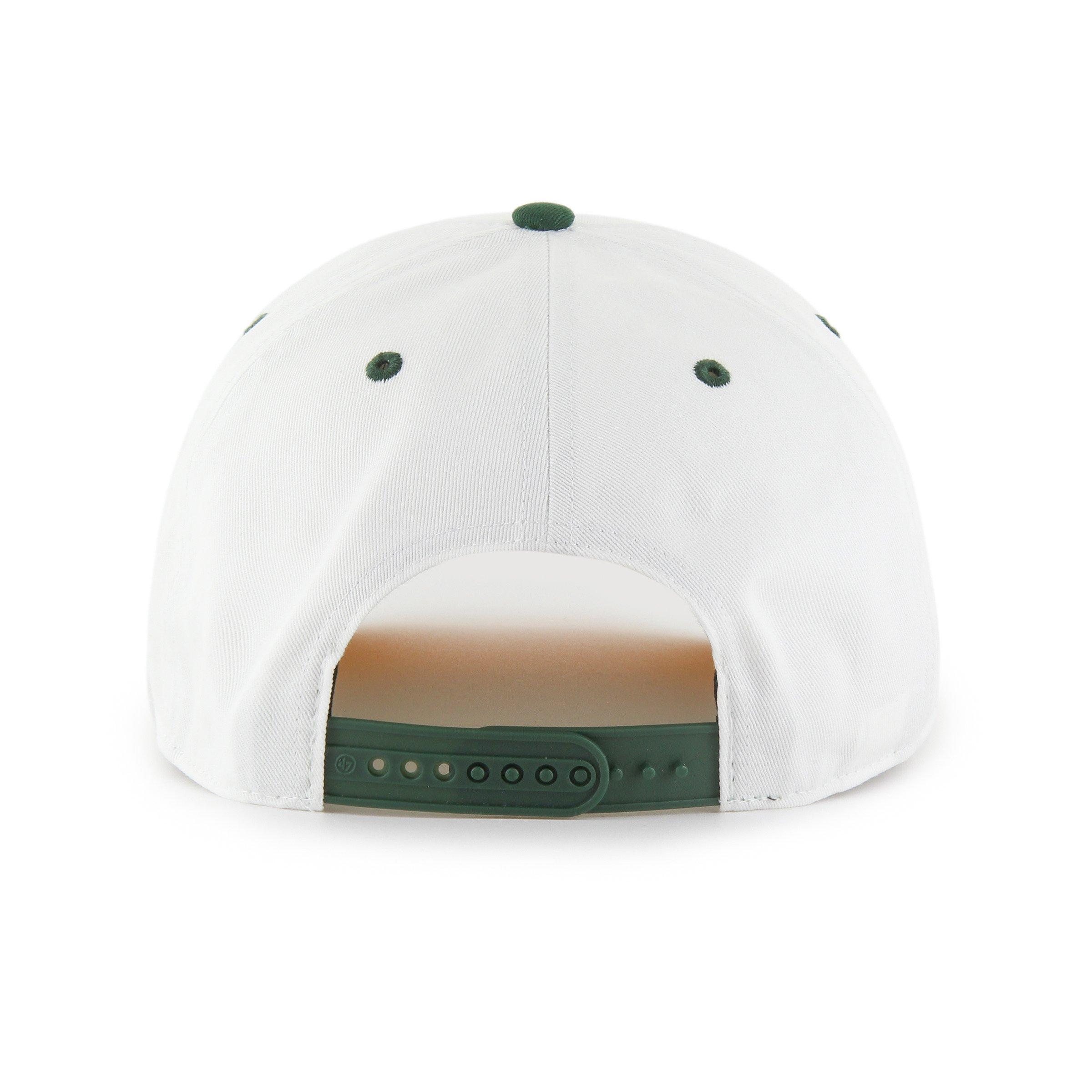 '47 Green Bay Packers Roscoe Hitch Snapback Cap-White