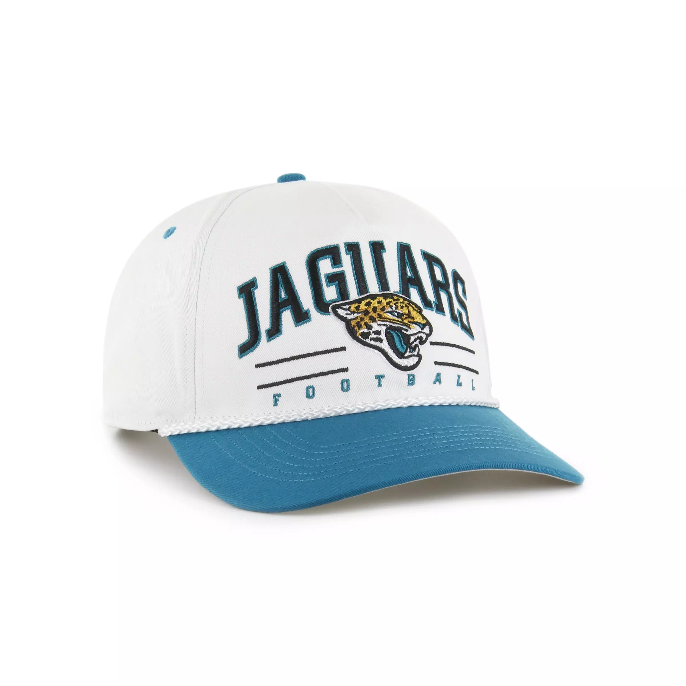 47 Jacksonville Jaguars Roscoe Hitch Snapback Cap - White - WHITE