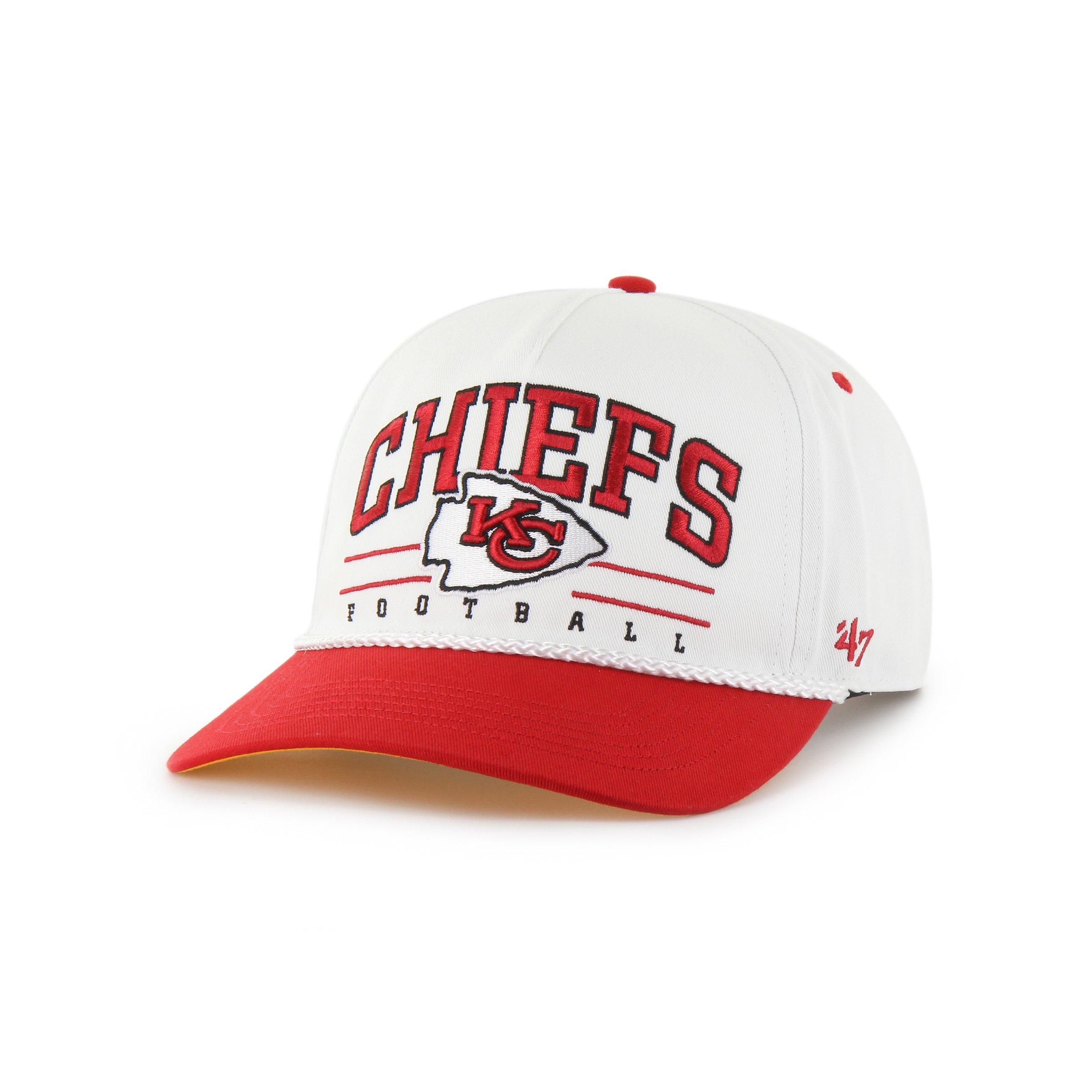 47 Kansas City Chiefs Roscoe Hitch White Snapback Cap