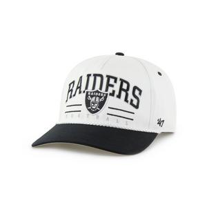 '47 Las Vegas Raiders Roscoe Hitch Snapback Cap-White
