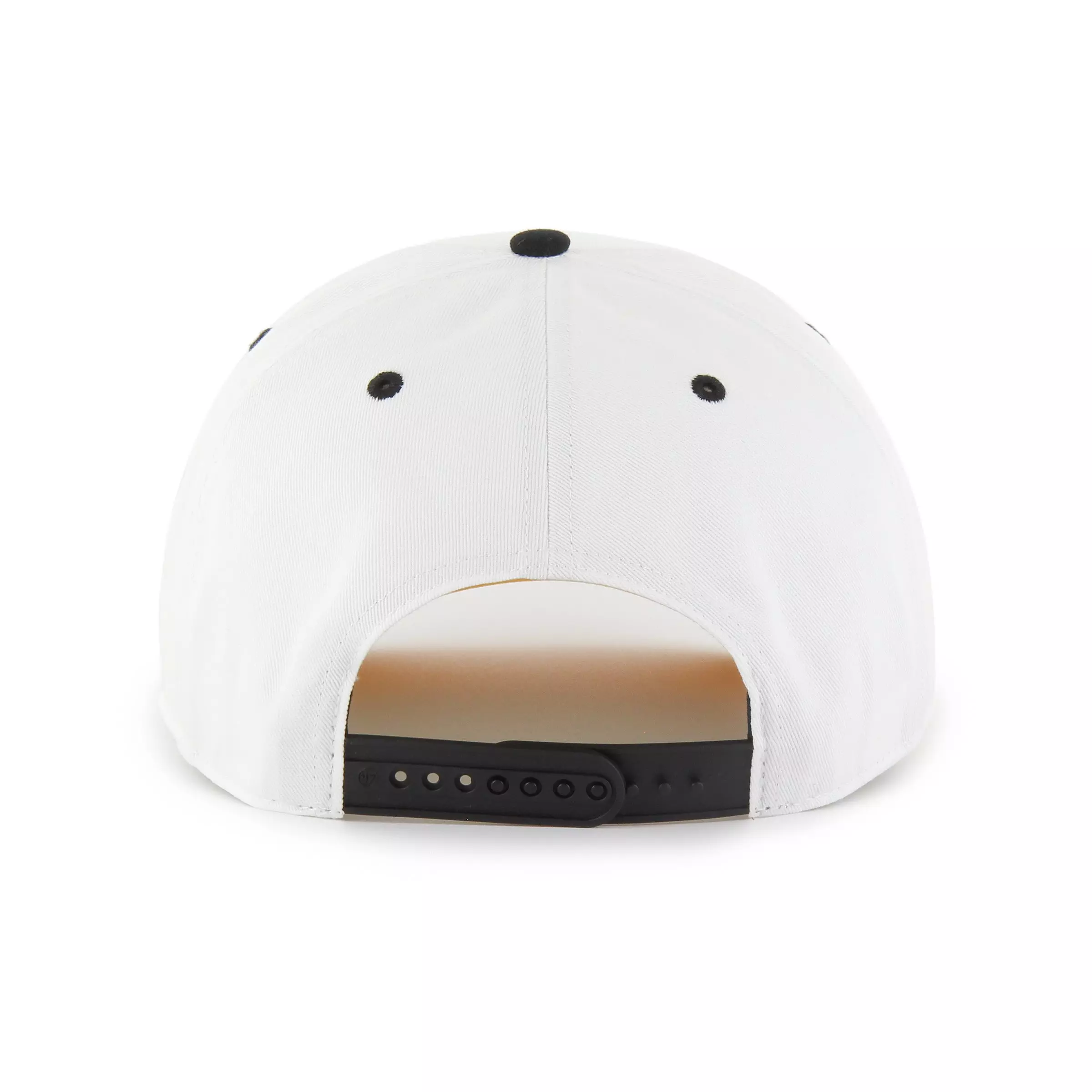 '47 Pittsburgh Steelers Roscoe Hitch Snapback Cap-White - WHITE