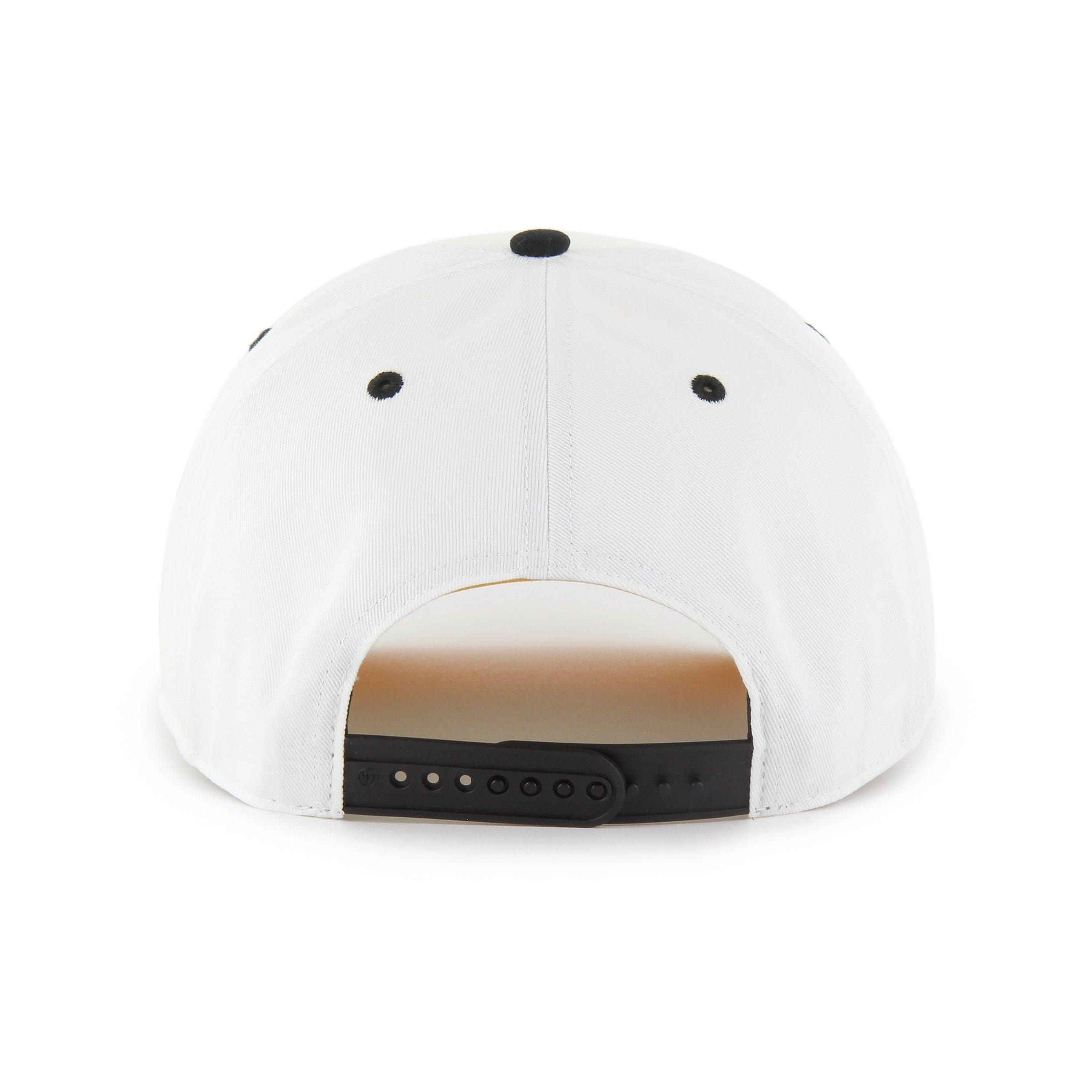 47 Pittsburgh Steelers Roscoe Hitch Snapback Cap - White - WHITE Thumbnail View 3