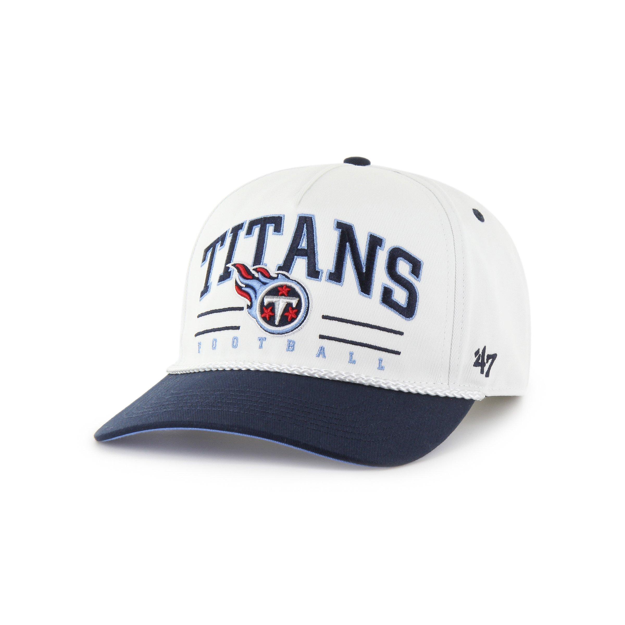 47 Tennessee Titans Roscoe Hitch White Snapback Cap
