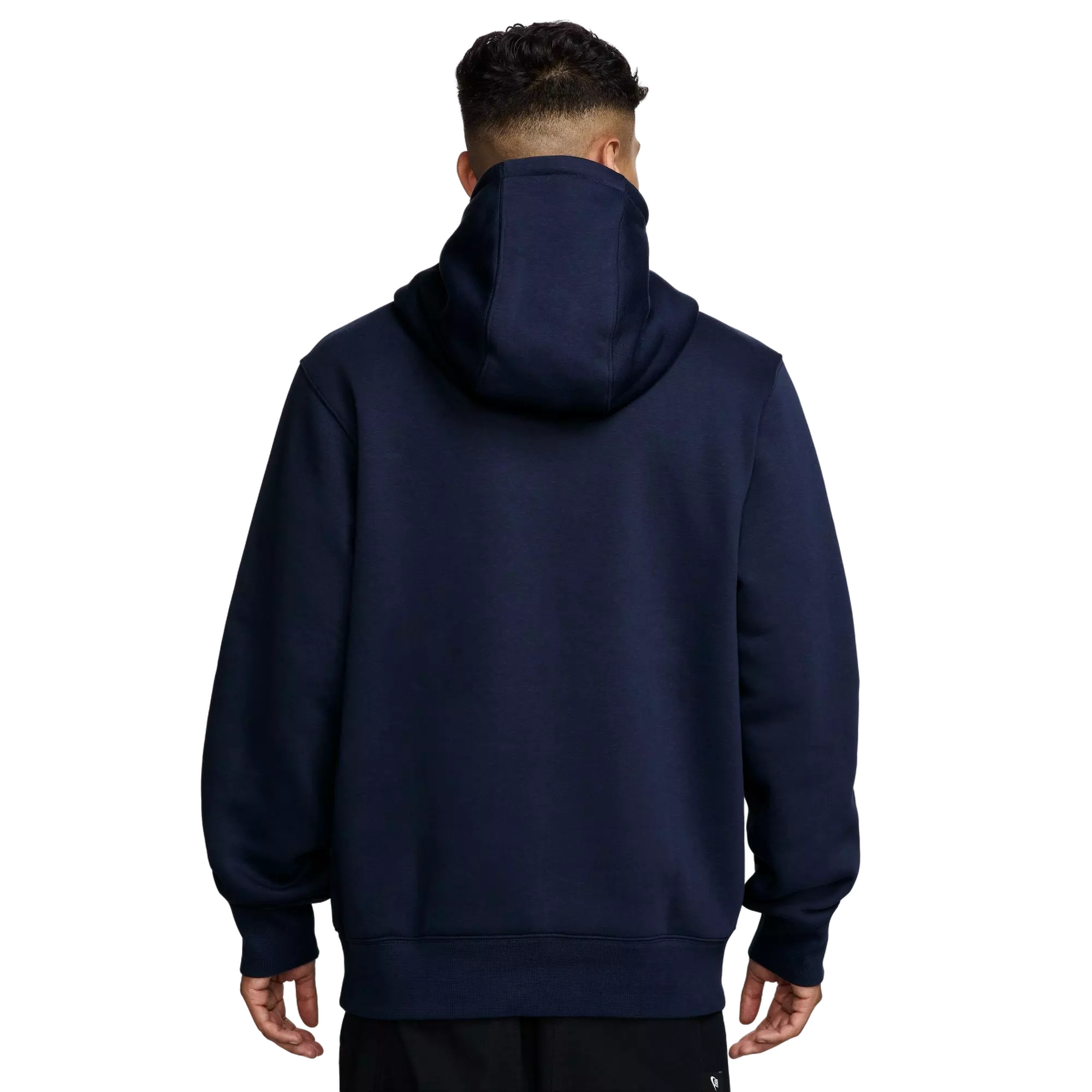 Nike Men's Club Pullover Fleece Hoodie - NAVY