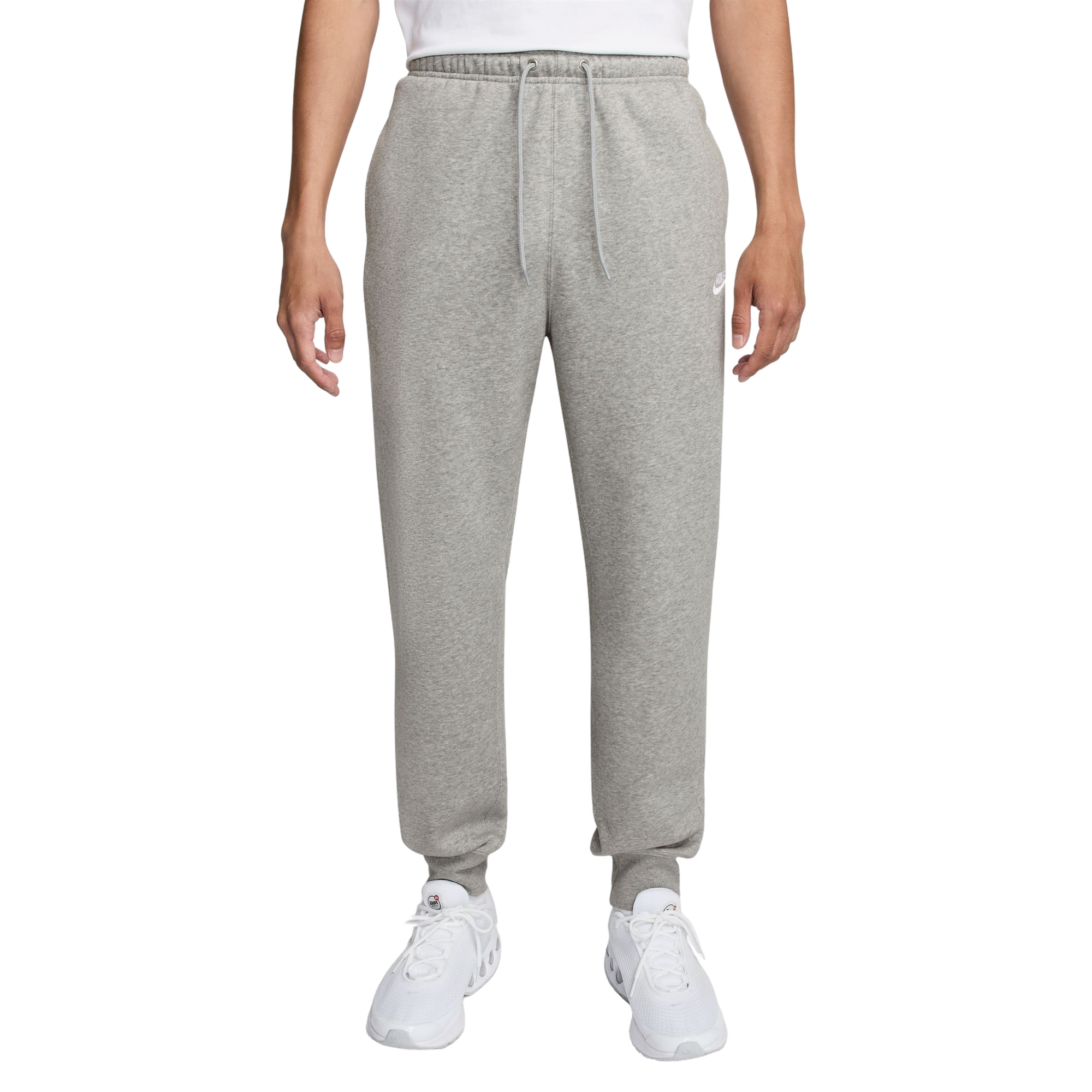 Nike Men's Club Joggers-Grey - GREY