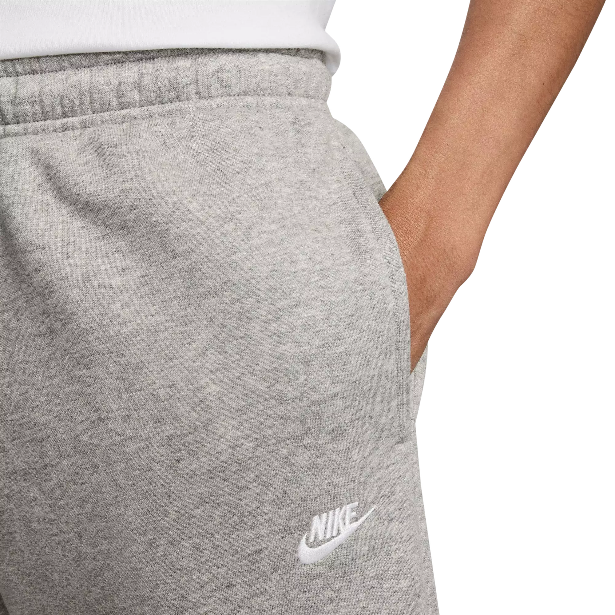 Nike Men's Club Joggers-Grey - GREY