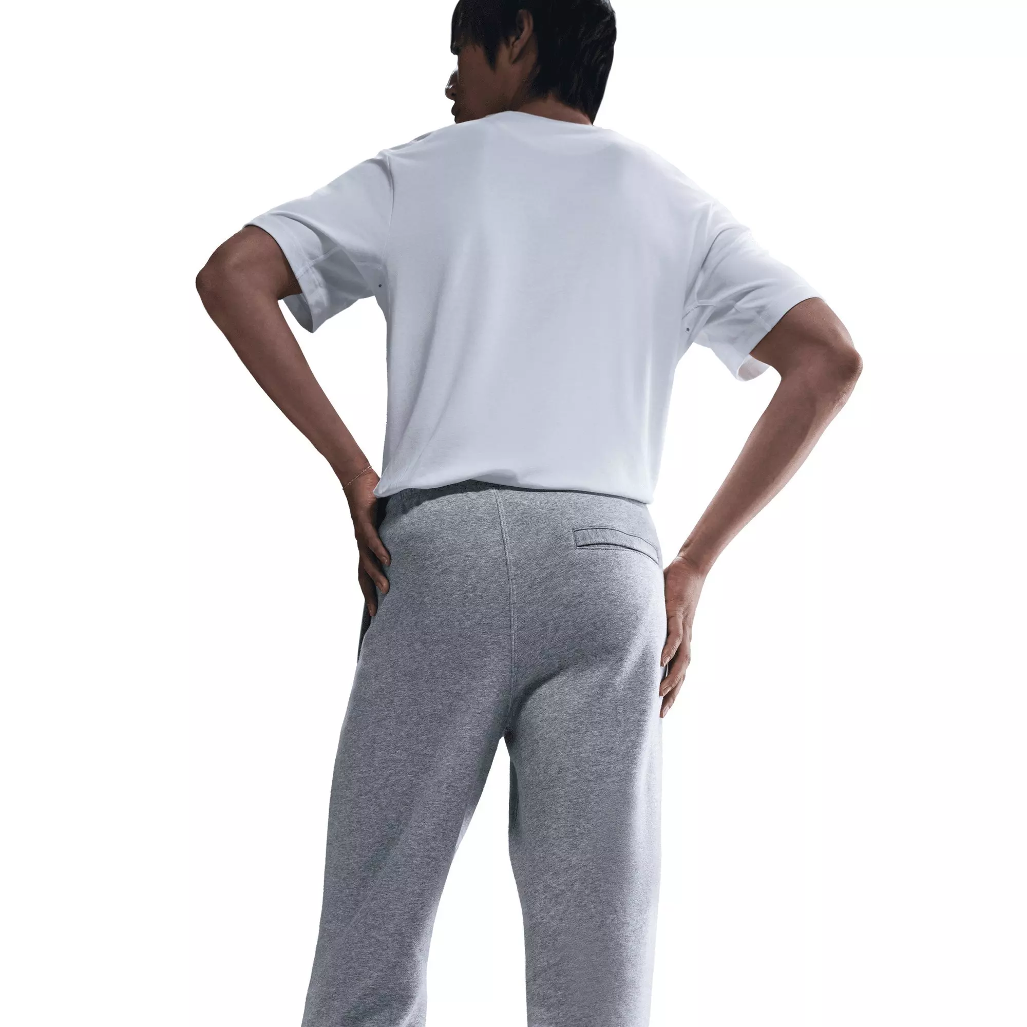 Nike Men's Club Joggers - Grey - GREY