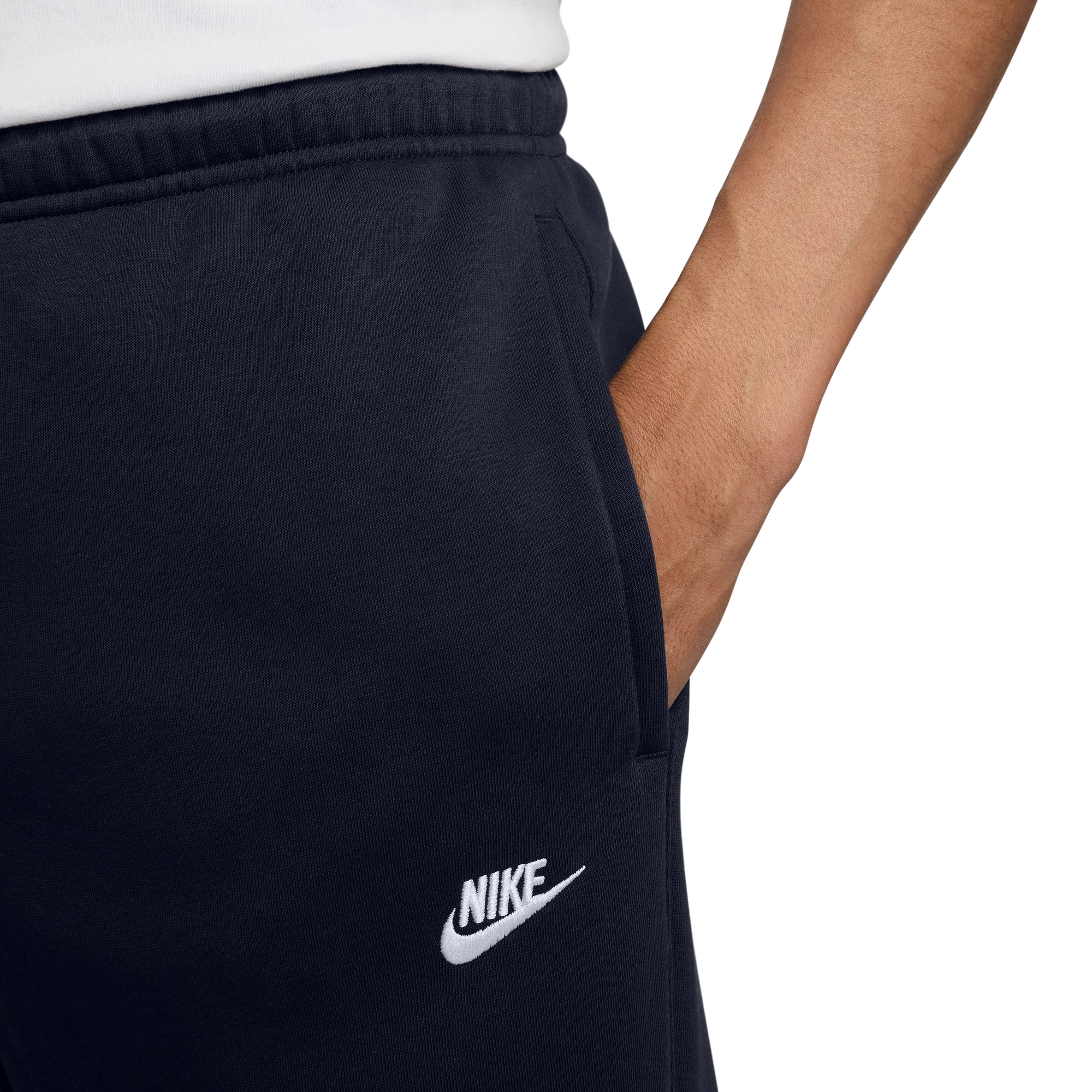 Nike Men's Club Joggers - NAVY Thumbnail View 3