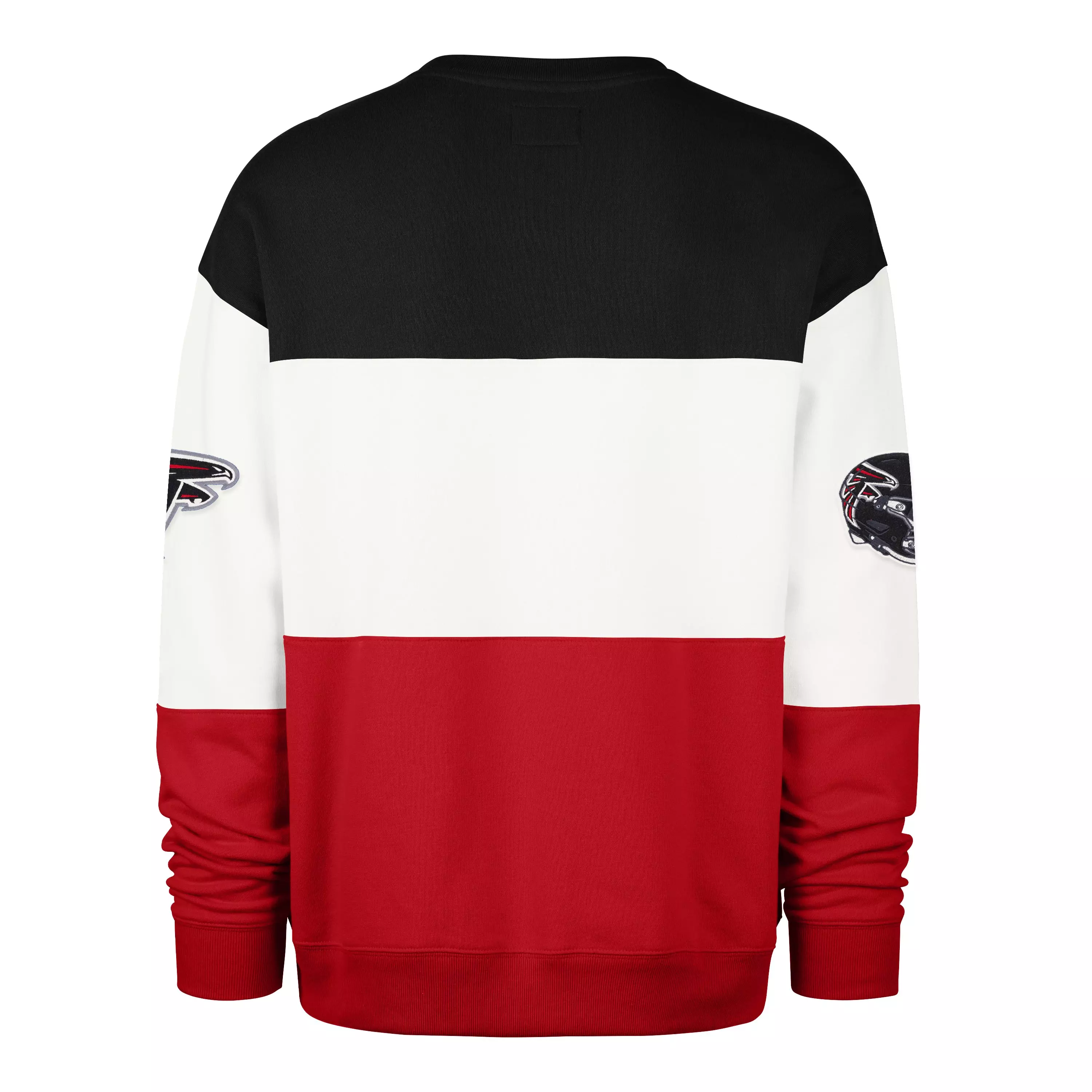 '47 Atlanta Falcons Maximalist Crew Fleece Sweater-Black - BLACK