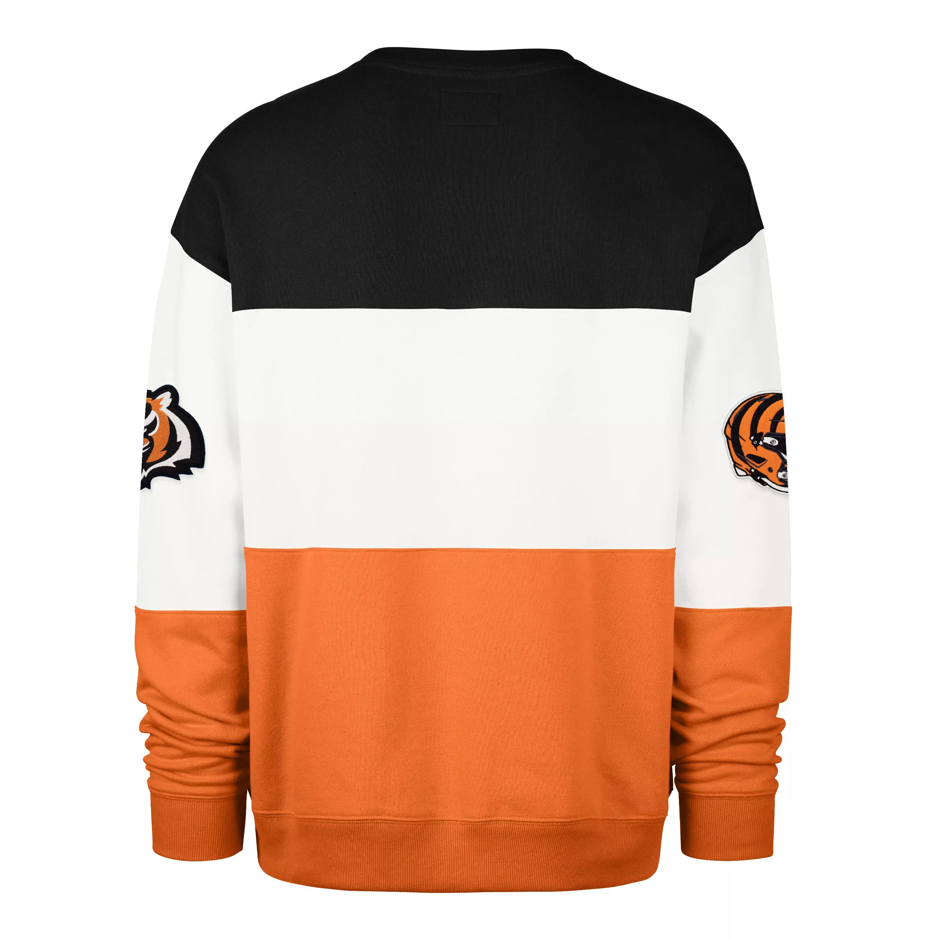 47 Cincinnati Bengals Maximalist Crew Fleece Sweater - Black - BLACK