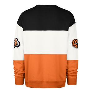 '47 Cincinnati Bengals Maximalist Crew Fleece Sweater-Black