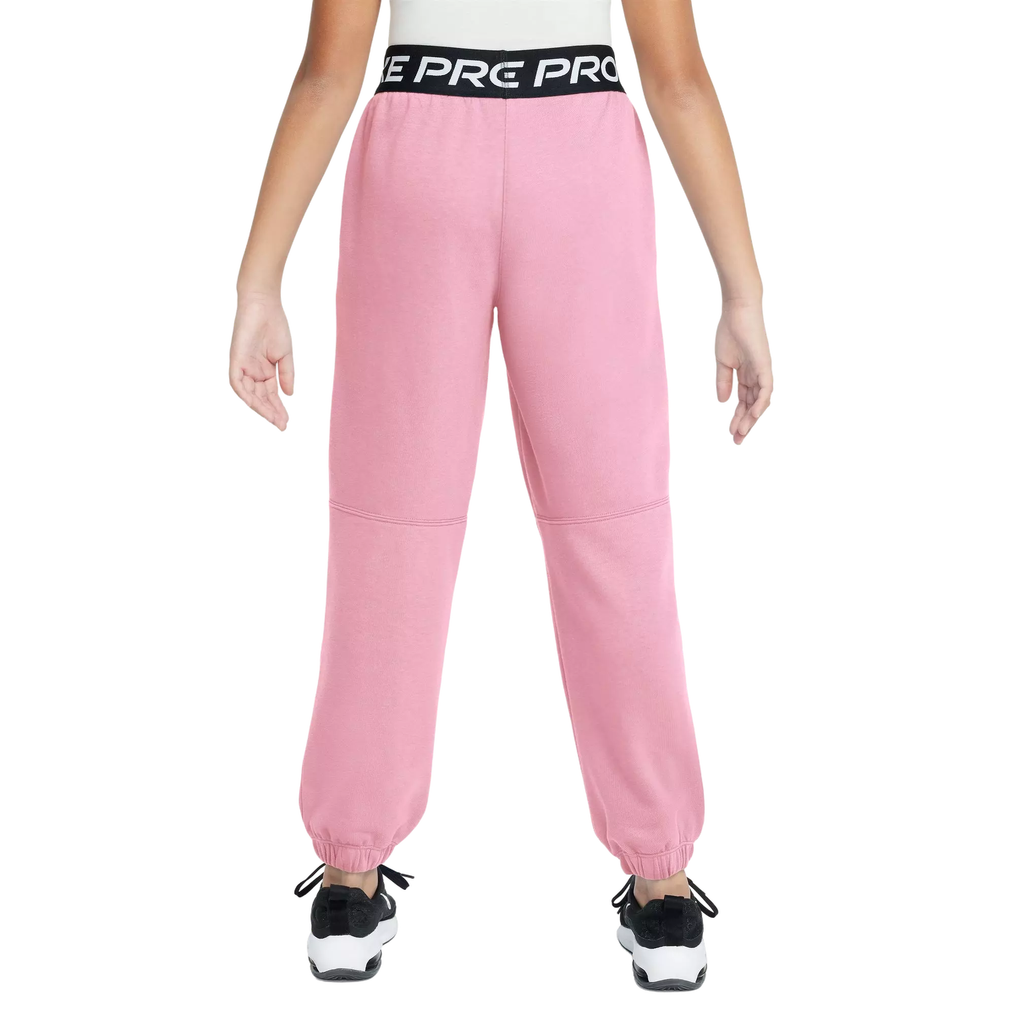 Nike Big Girls' Pro Dri-FIT Fleece Joggers - PINK