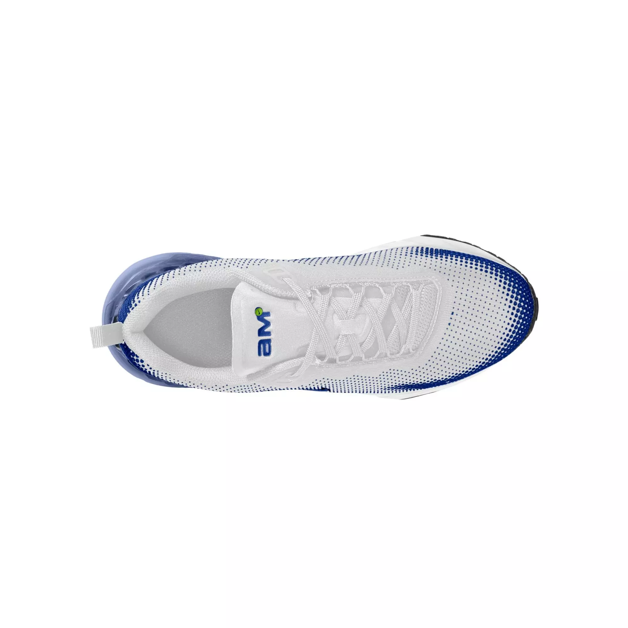 Nike Air Max Phoenix "White/Game Royal/Obsidian/Cyber" Grade School Boys' Shoe - WHITE/BLUE