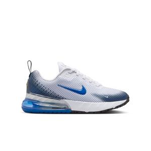Nike Air Max Phoenix "White/Game Royal/Obsidian/Cyber" Grade School Boys' Shoe