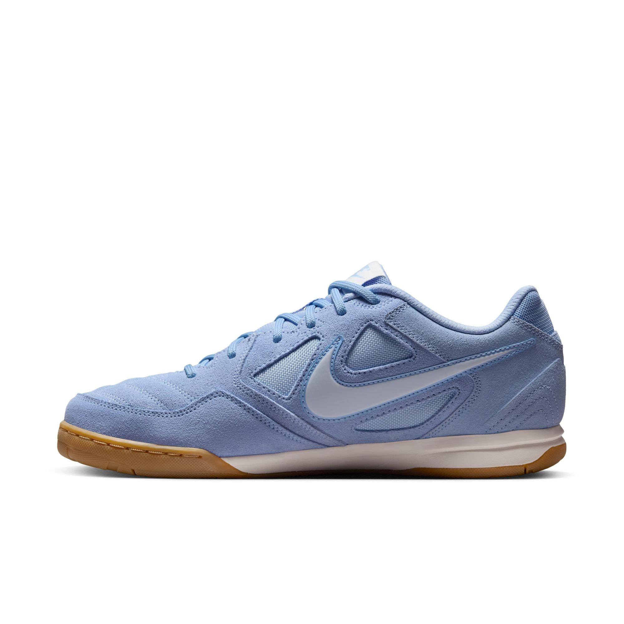 Nike Gato "Aluminum/Palest Purple/Gum Light Brown" Men's Shoe - BLUE Thumbnail View 4