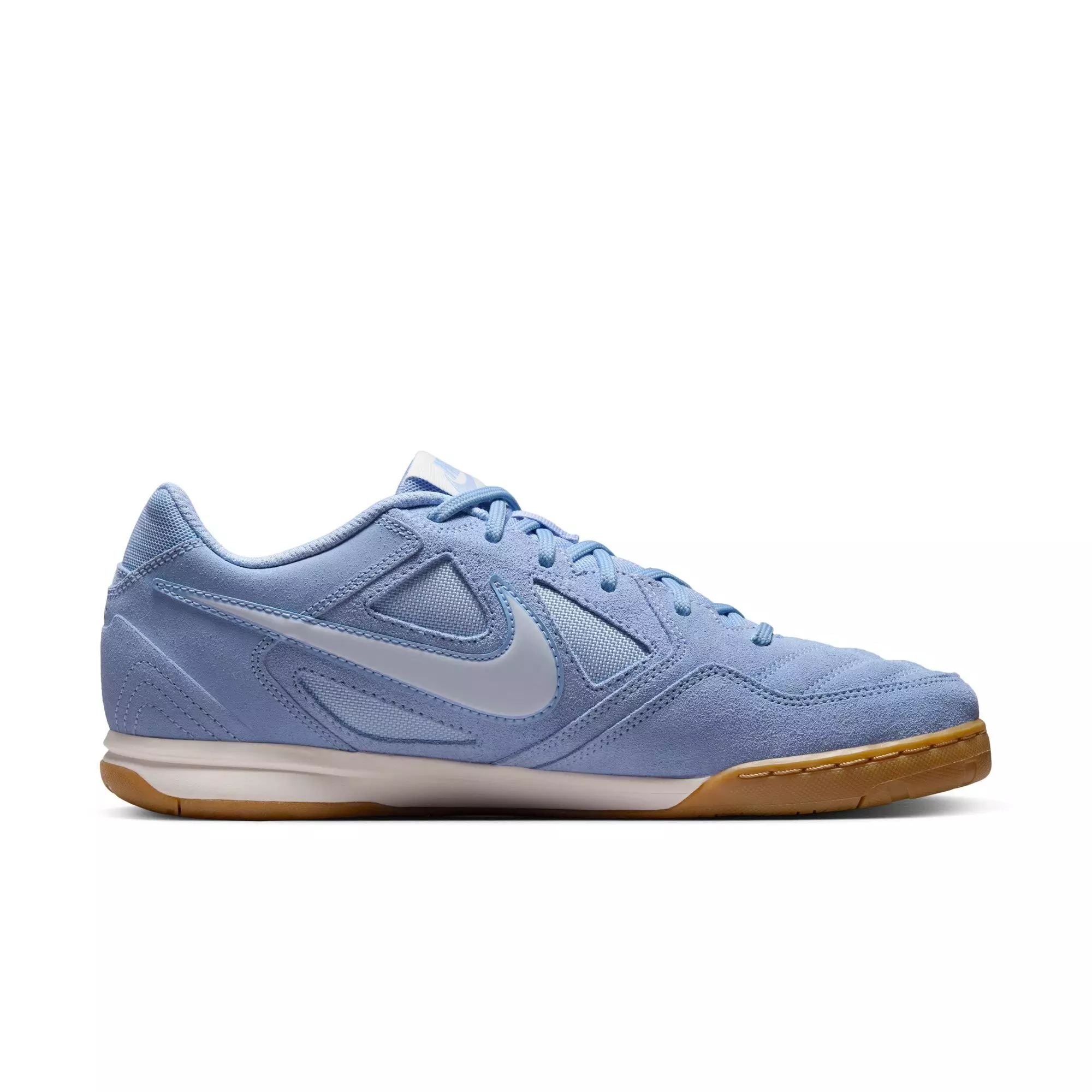 Nike Gato "Aluminum/Palest Purple/Gum Light Brown" Men's Shoe - BLUE