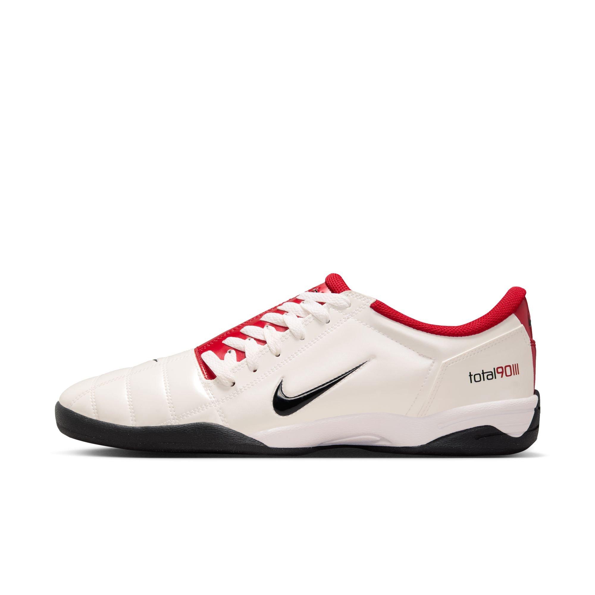 Nike Total 90 "White/Black/Gym Red" Men's Shoe - RED Thumbnail View 3