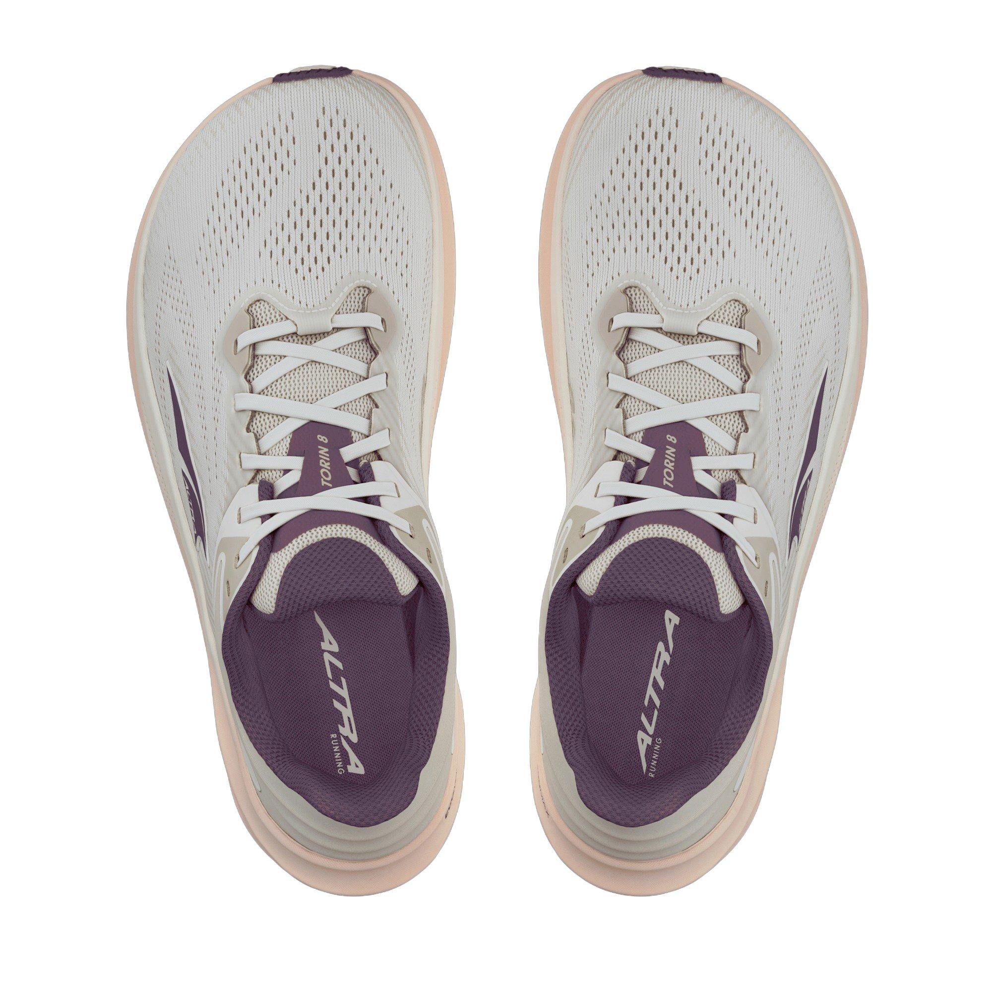 Altra Torin 8 "Grey/Peach/Purple" Women's Running Shoe - GREY/PEACH Thumbnail View 3