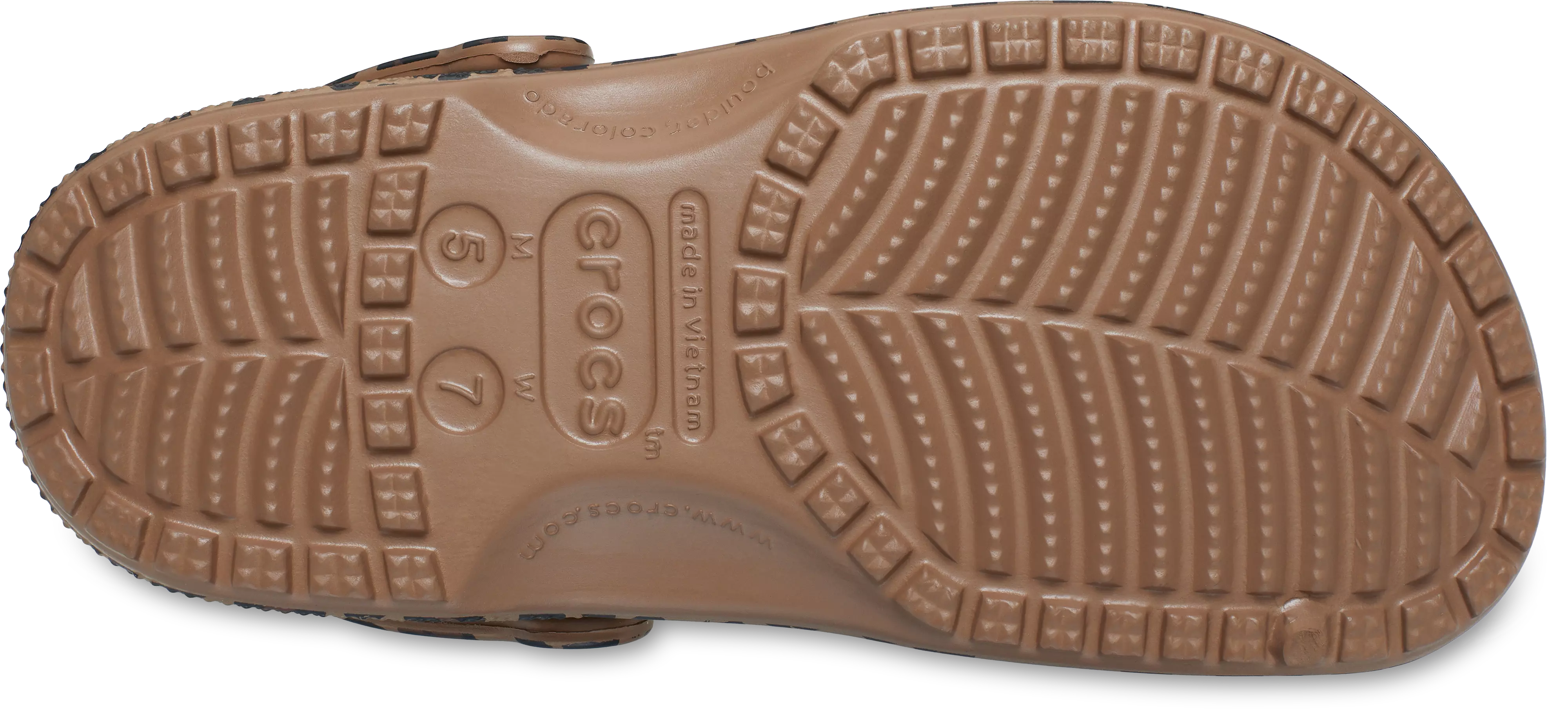 Crocs Classic "Leopard Print" Women's Clog - BLACK/BROWN