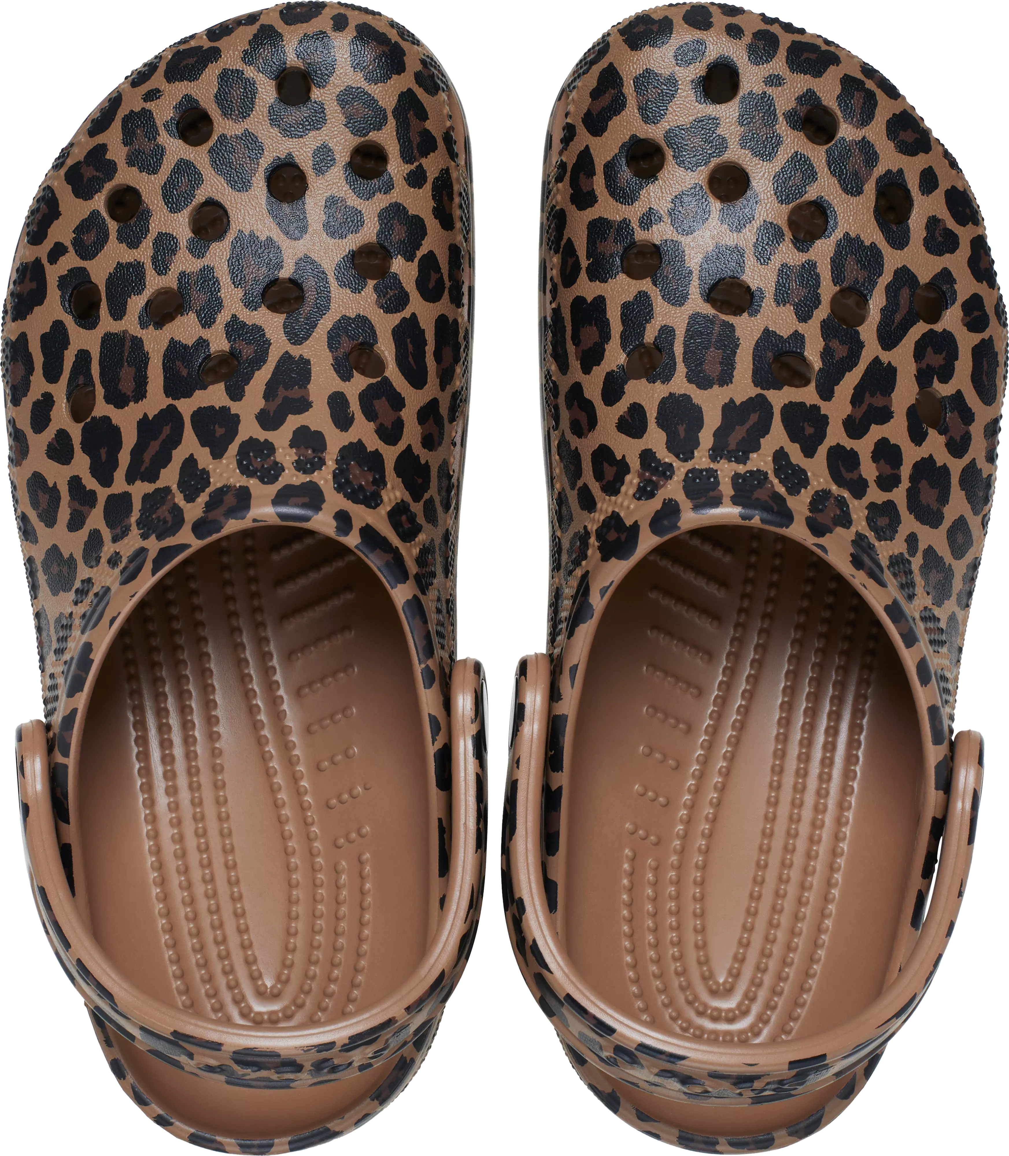 Crocs Classic "Leopard Print" Women's Clog - BLACK/BROWN
