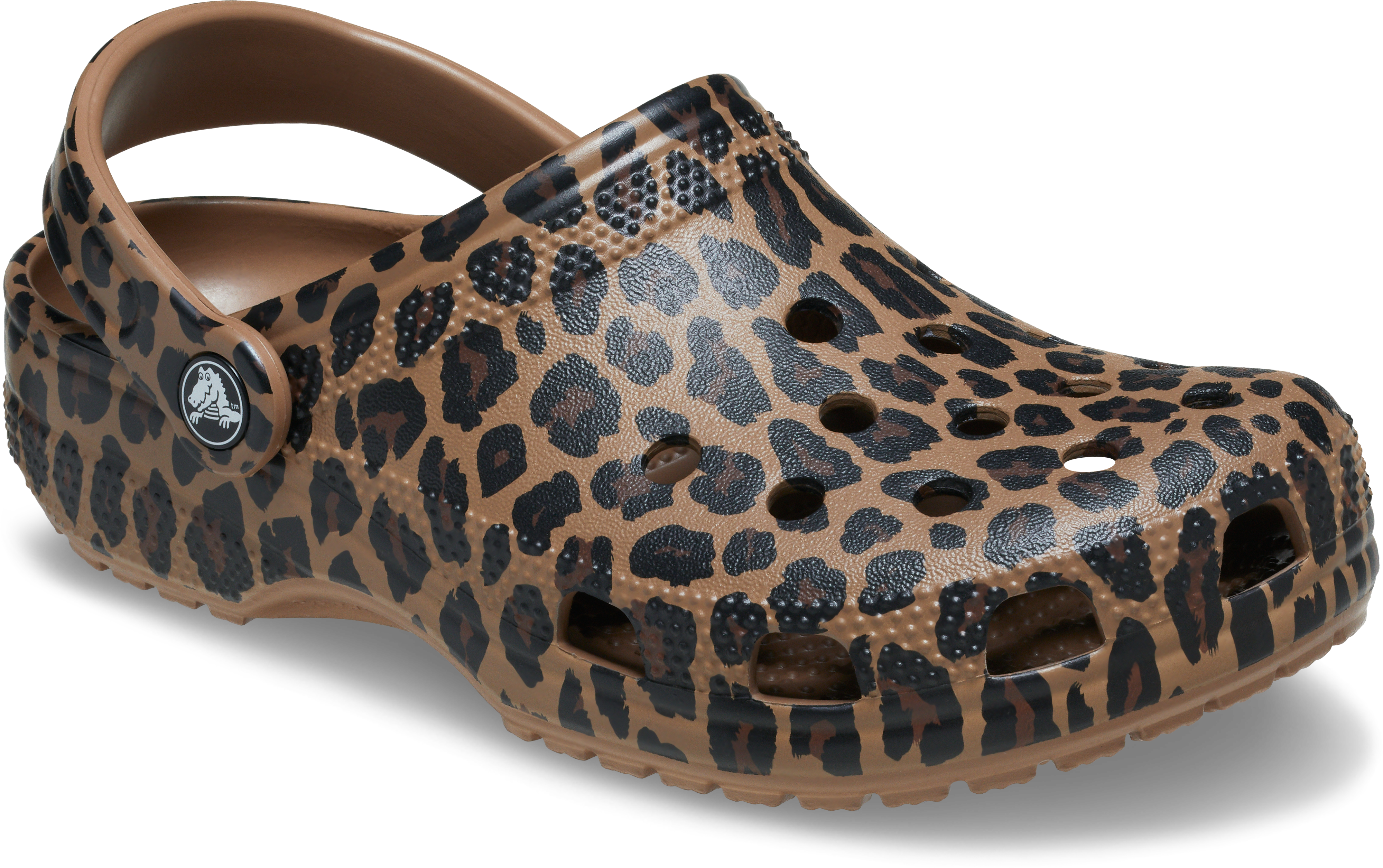 Slide Sandals Leopard Crocs Size 10 Women's Classic Slide V2